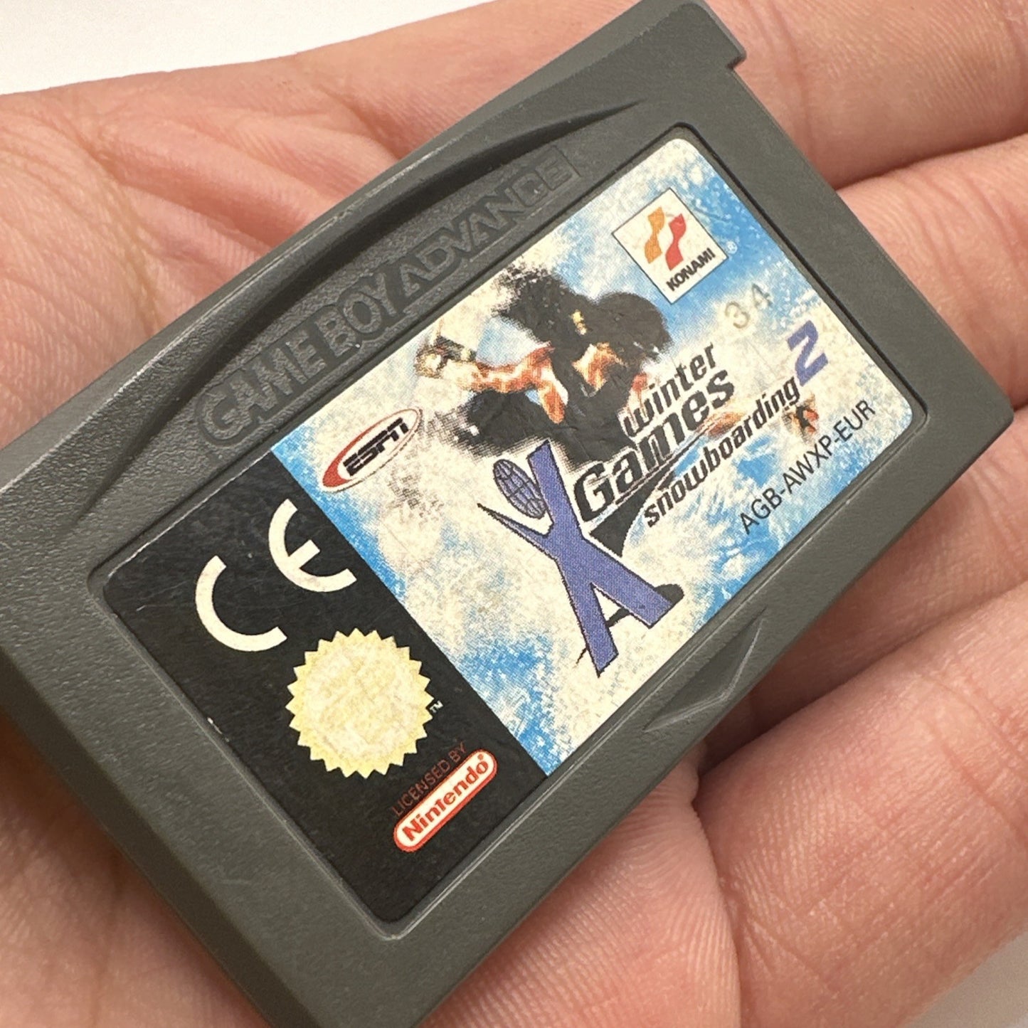 Winter X-Games Snowboarding 2 • GBA Game Boy Advance • Cartridge Only PAL Konami