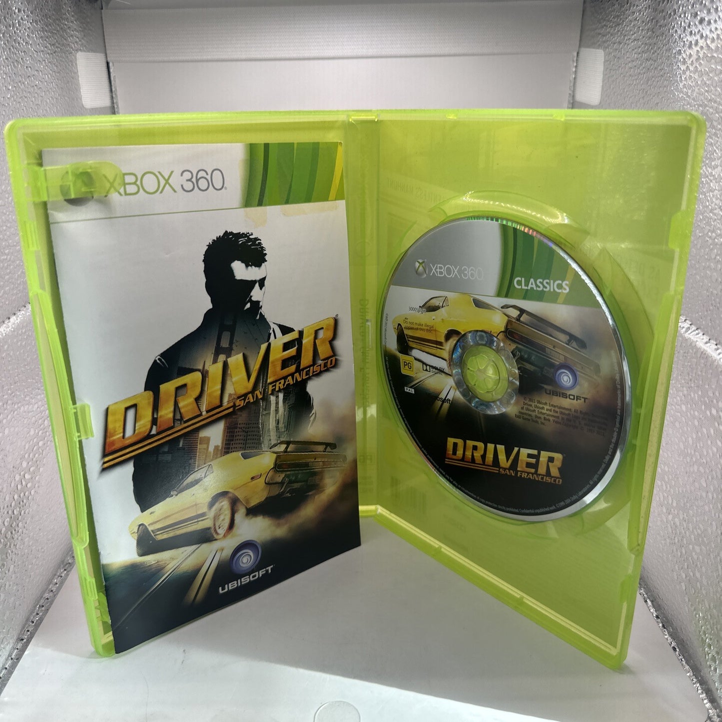 Driver: San Francisco • Xbox 360 Game + Manual (2011) PAL AUS Compelte • Ubisoft
