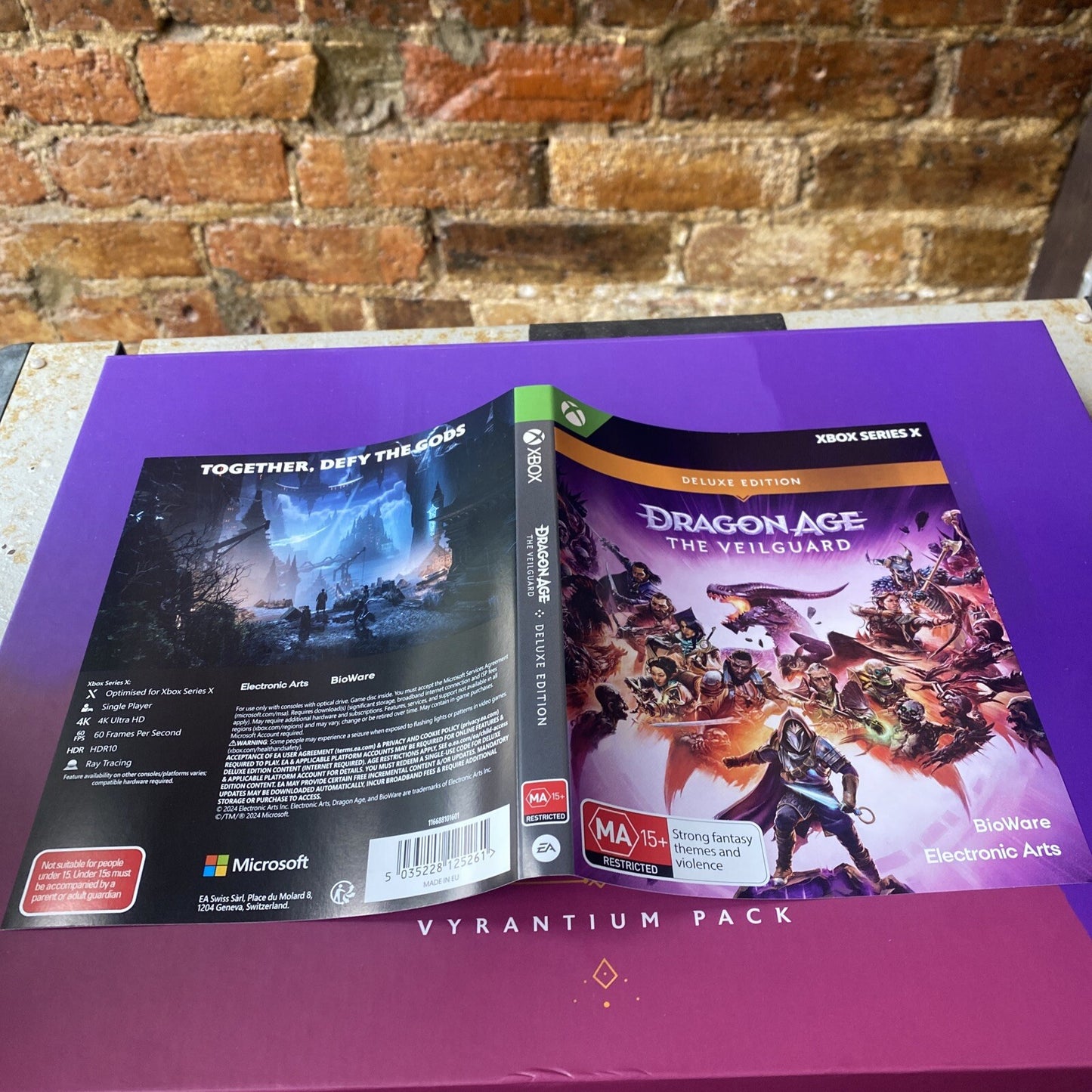 Dragon Age The Veilguard Vyrantium Collector Edition *NO GAME INCLUDED!*