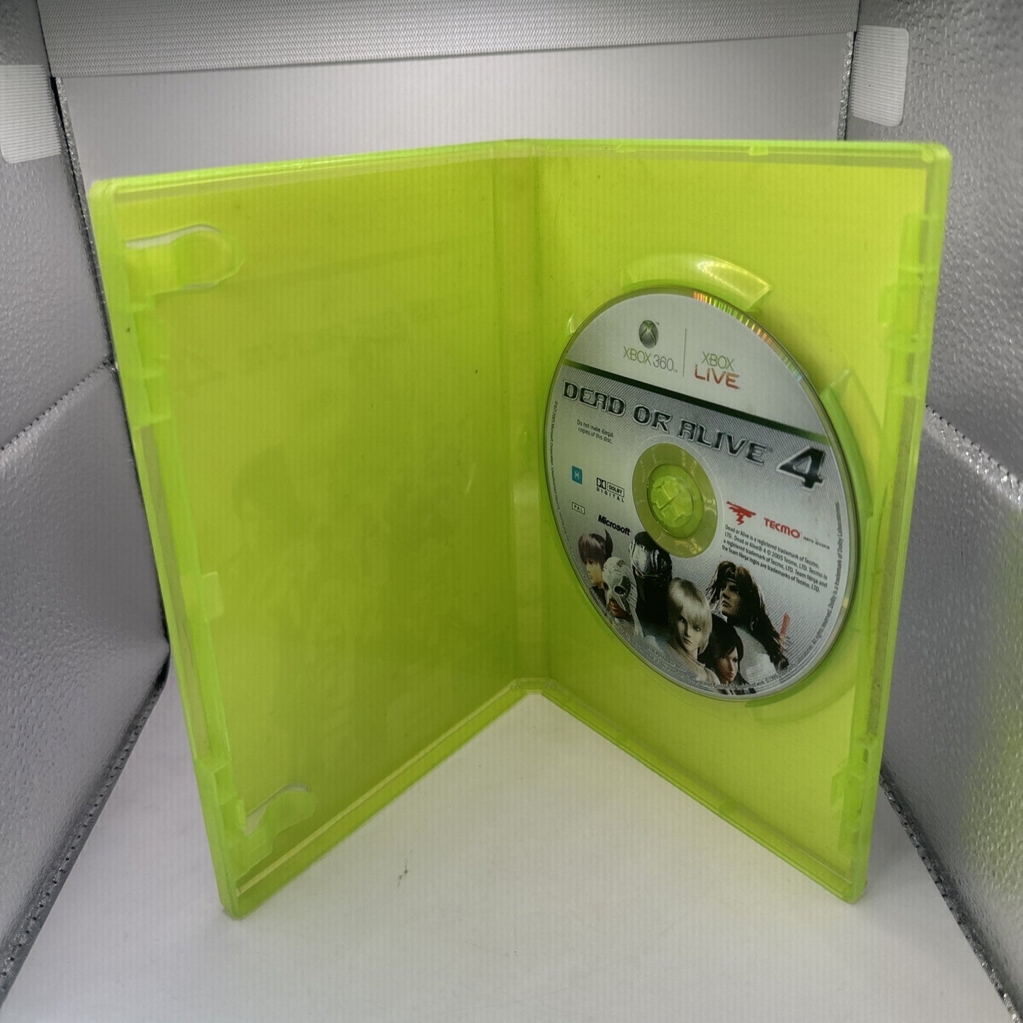 Dead Or Alive 4 • Xbox 360 Game (2005) PAL AUS • Fighting • Tecmo