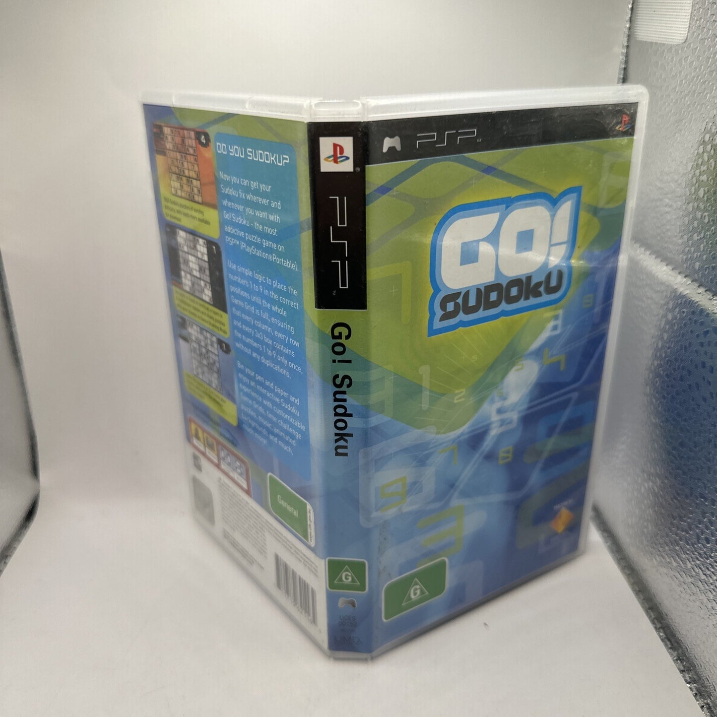 Go! Sudoku • PSP Playstation Portable Game + Manual (2005) Complete CIB • Puzzle