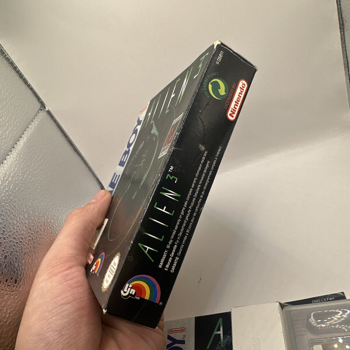 Alien 3 • Nintendo GameBoy Game + Manual & Box (1993) Boxed • Complete CIB • LJN