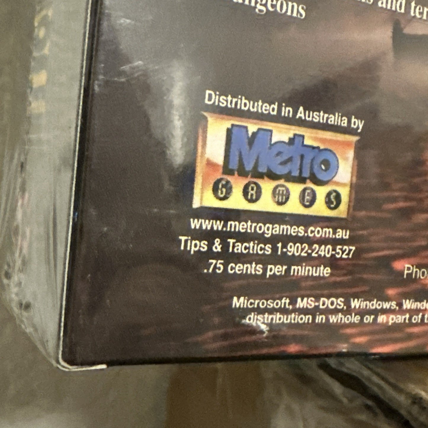 The Dragon Slayer Asghan • Big Box PC Game BRAND NEW/SEALED Boxed Windows 98/95