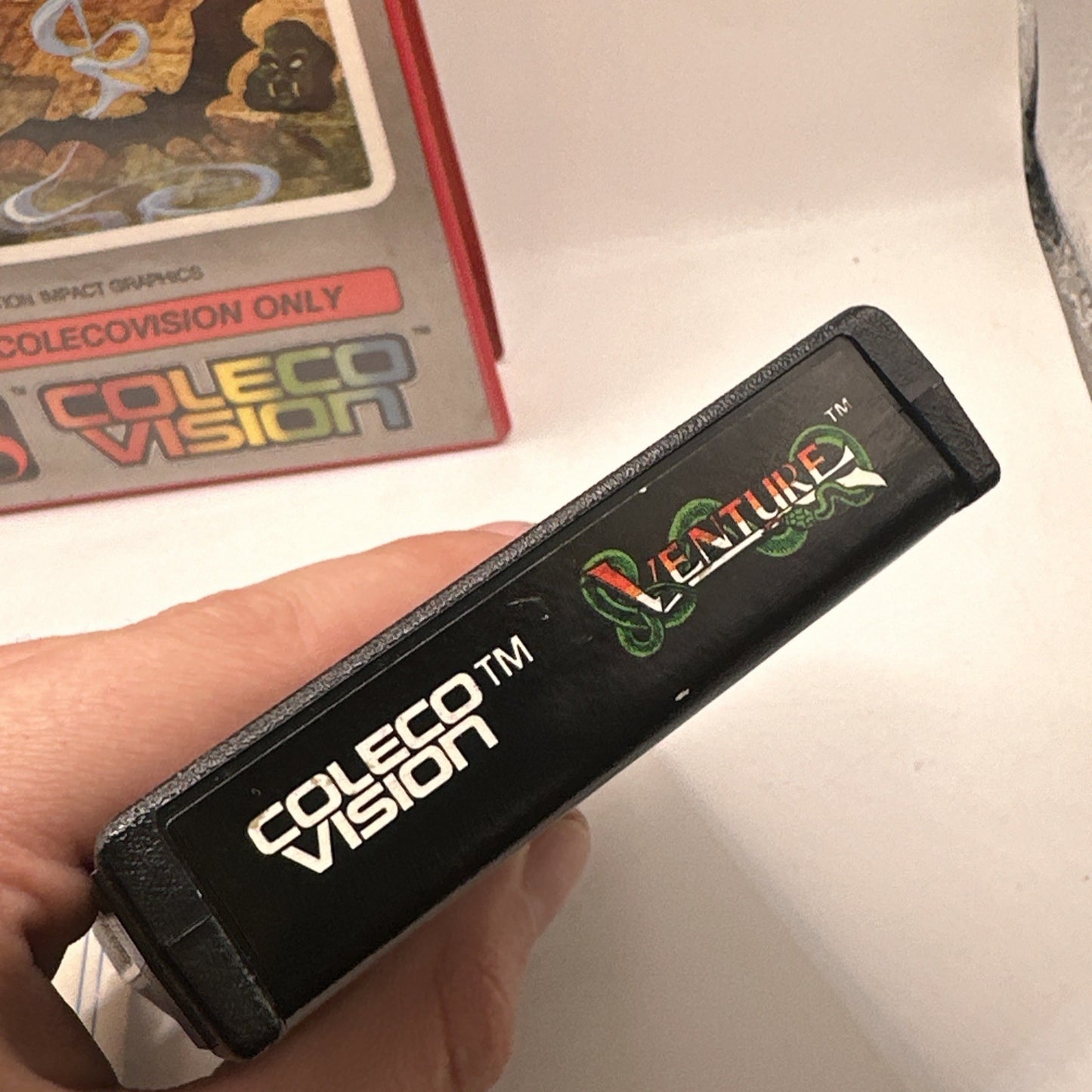 Venture • ColecoVision Game In Box + Manual (1982) Australian PAL • Coleco Boxed