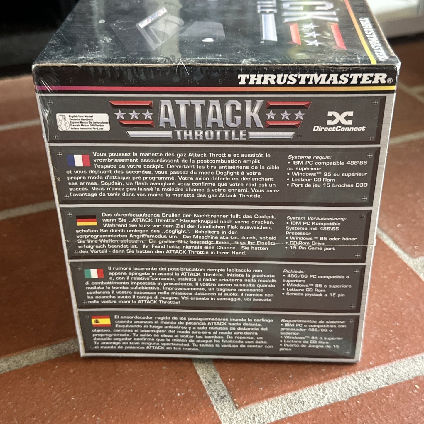 Thrustmaster Attack Throttle Controller For PC *NEW & SEALED* Thrust Master