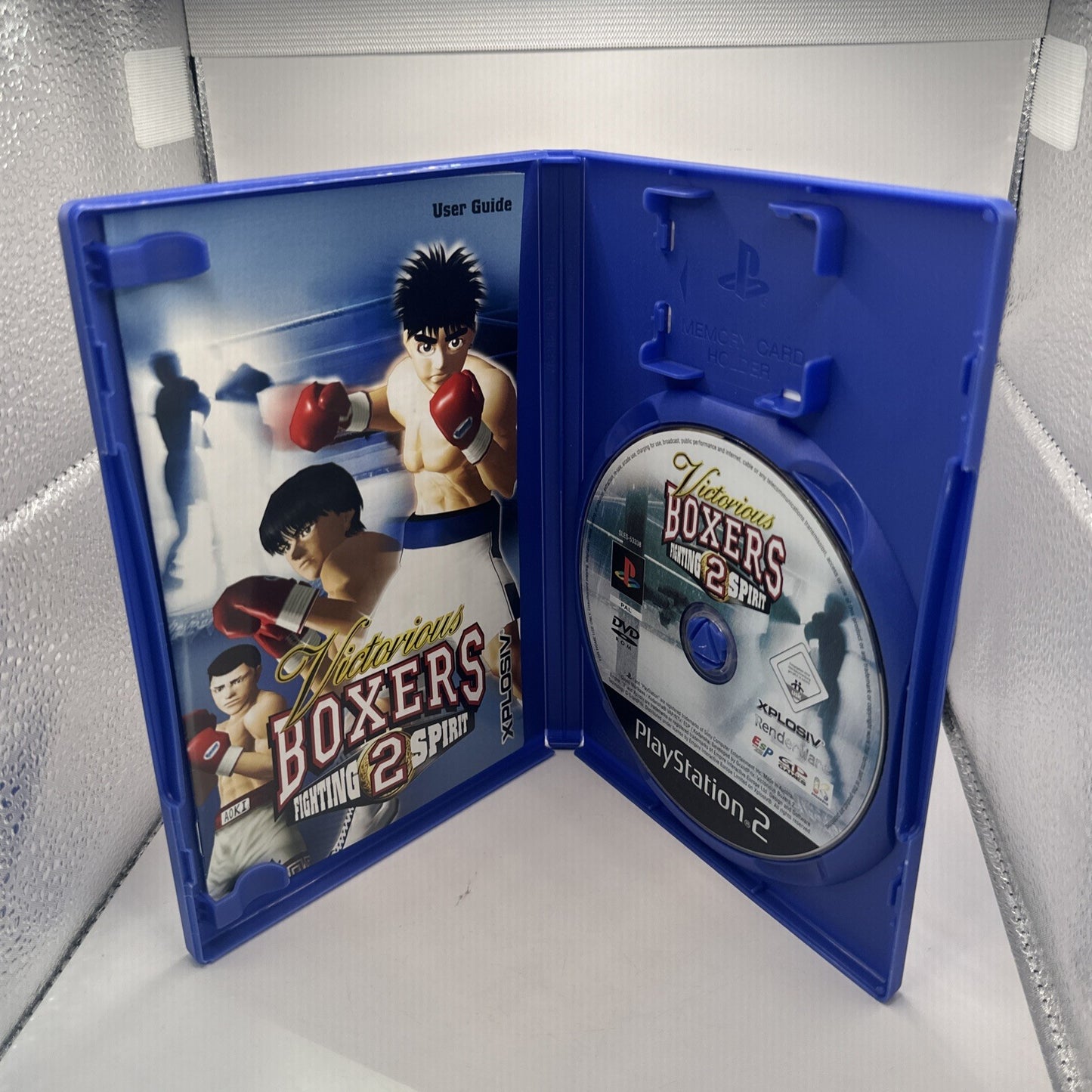 Victorious Boxers 2: Fighting Spirit • PlayStation 2 PS2 Game + Manual PAL 2005