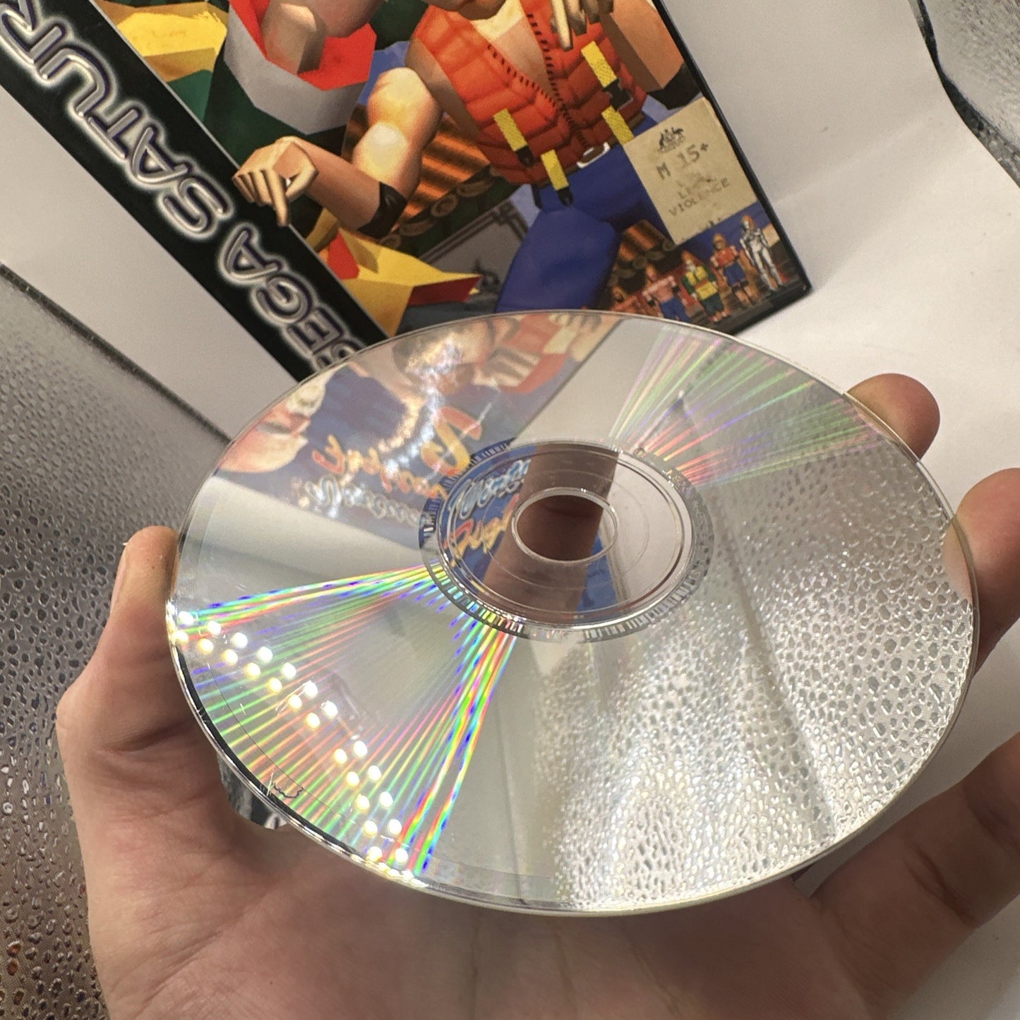 Virtua Fighter 2 • Sega Saturn Game + Manual PAL (1995) Complete CIB • Fighting