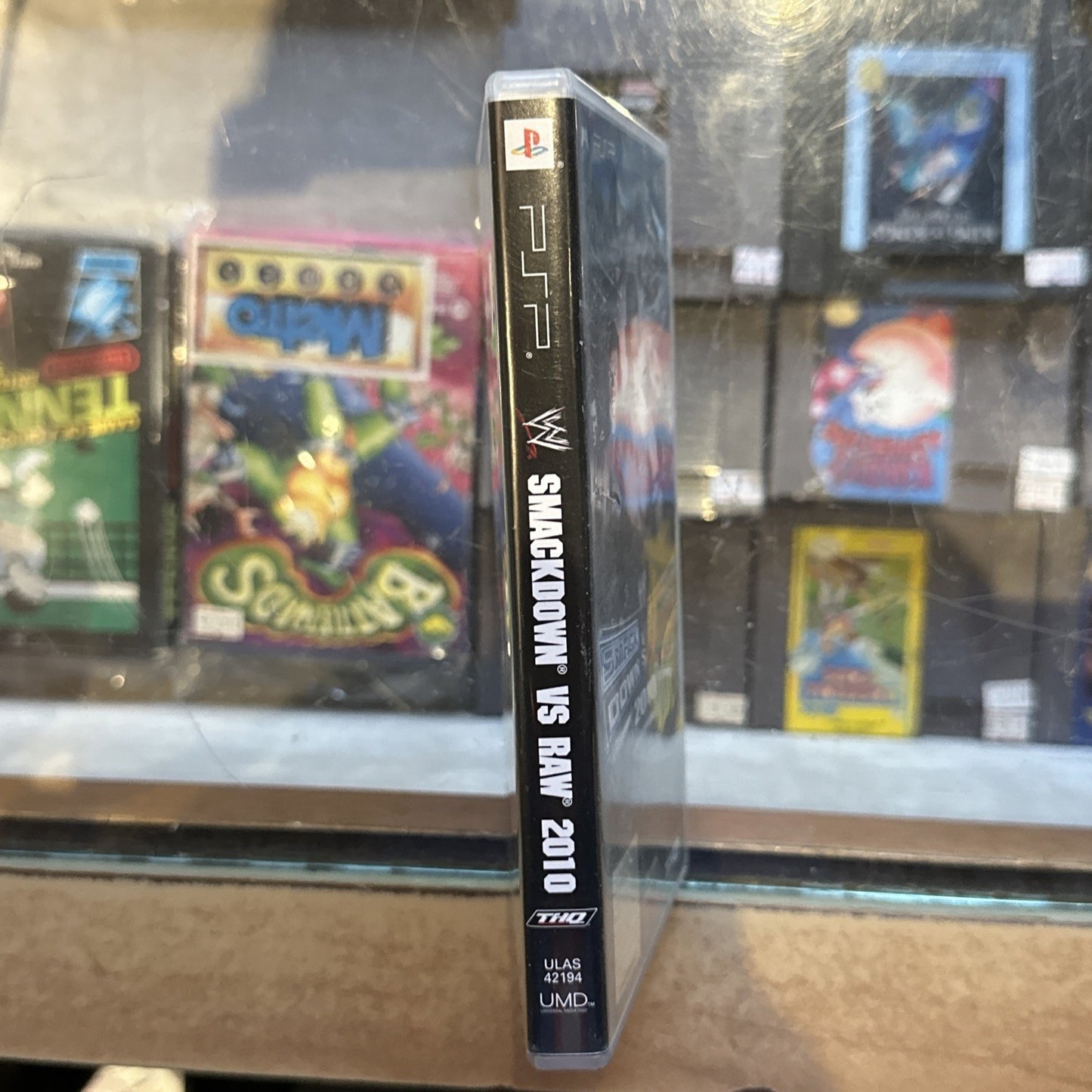 WWE SmackDown vs Raw 2010 • PSP Playstation Portable Game + Manual • REGION FREE