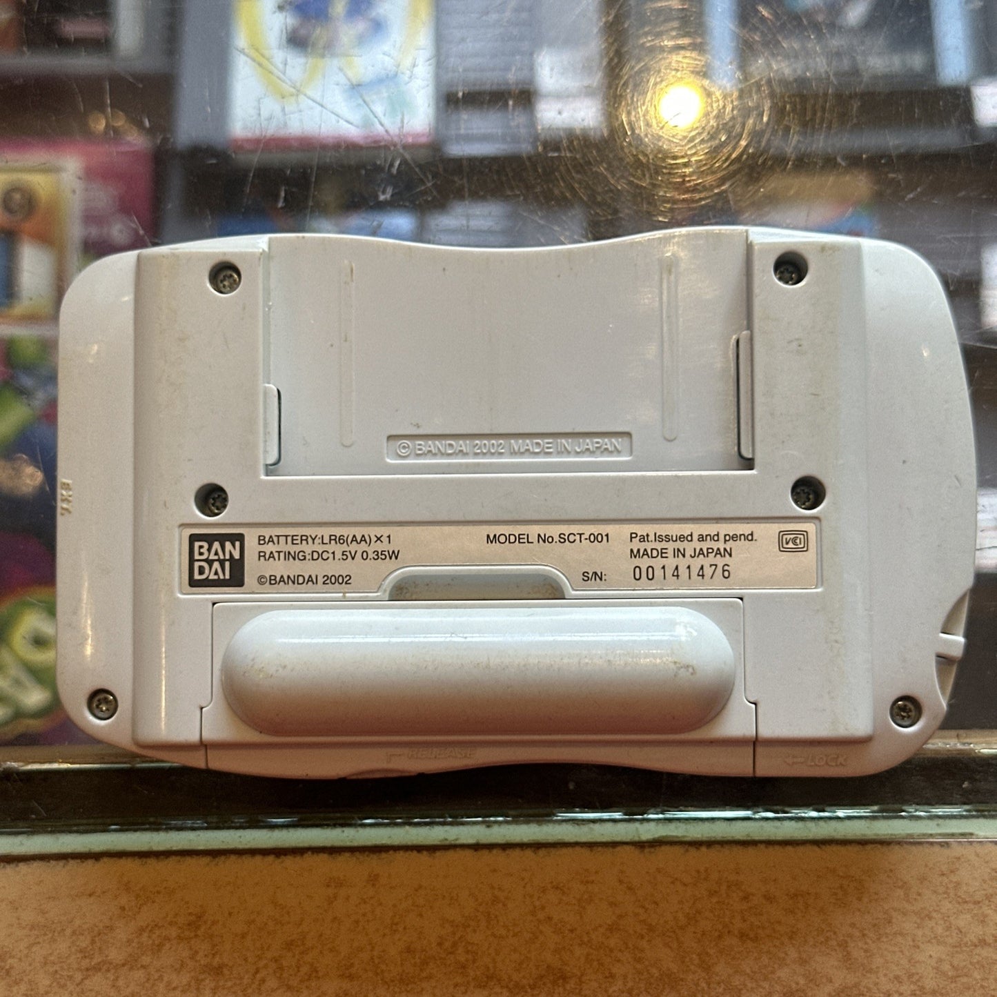 Bandai Wonder Swan Crystal Blue Violet Console Boxed + Manual • SwanCrystal