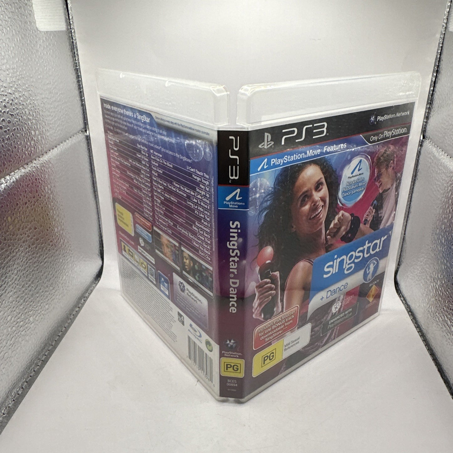 Singstar Dance • Playstation 3 PS3 Game + Manual (2010) Singing Karaoke Complete