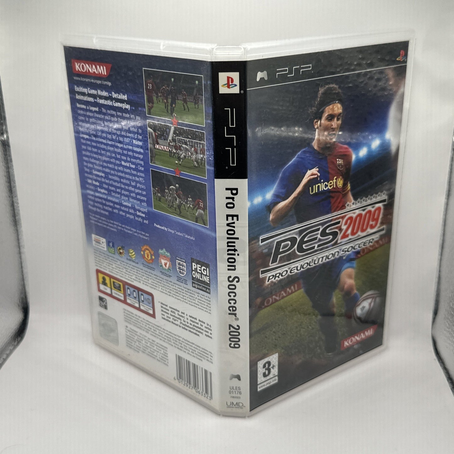 Pro Evolution Soccer 2009 • PSP Portable Playstation Game • Football PES 09