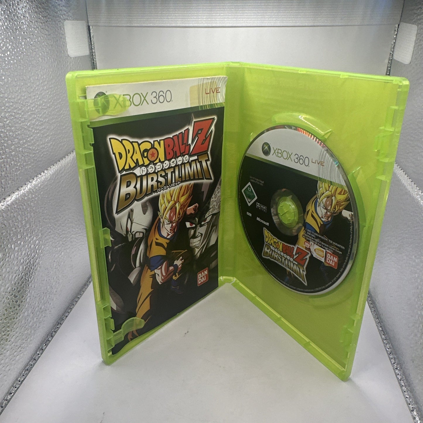 Dragon Ball Z: Burst Limit • Xbox 360 Game + Manual (2009) PAL Complete Fighting