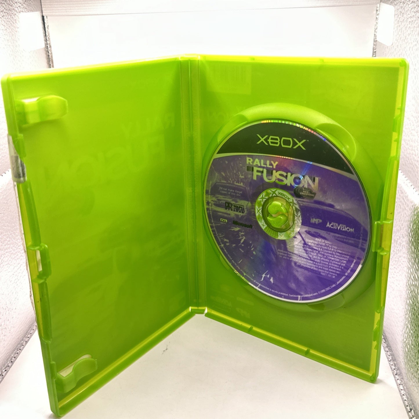 Rally Fusion: Race Of Champions • Xbox Original Game (2002) PAL • Car Racing