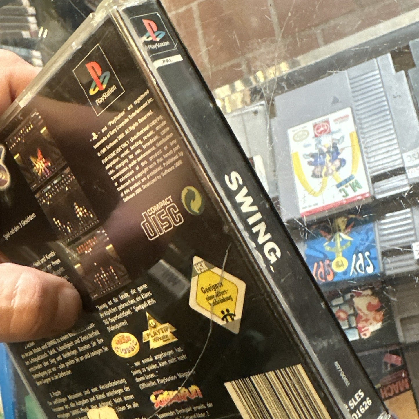 SWING: TOTAL MIND CONTROL • PlayStation 1 PS1 Game + Manual (1999) PAL