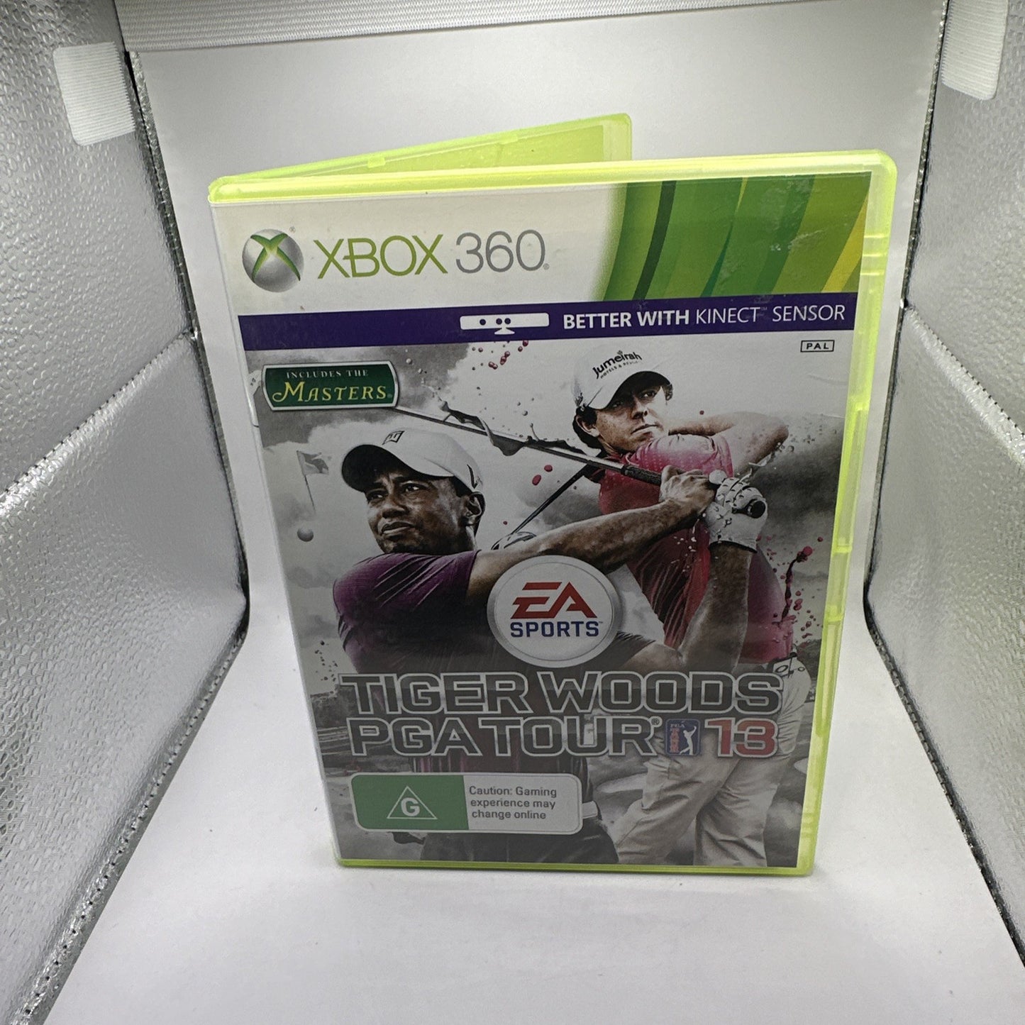 Tiger Woods PGA Tour 13 • Xbox 360 Game (2012) Complete CIB • 2013 Golf Masters