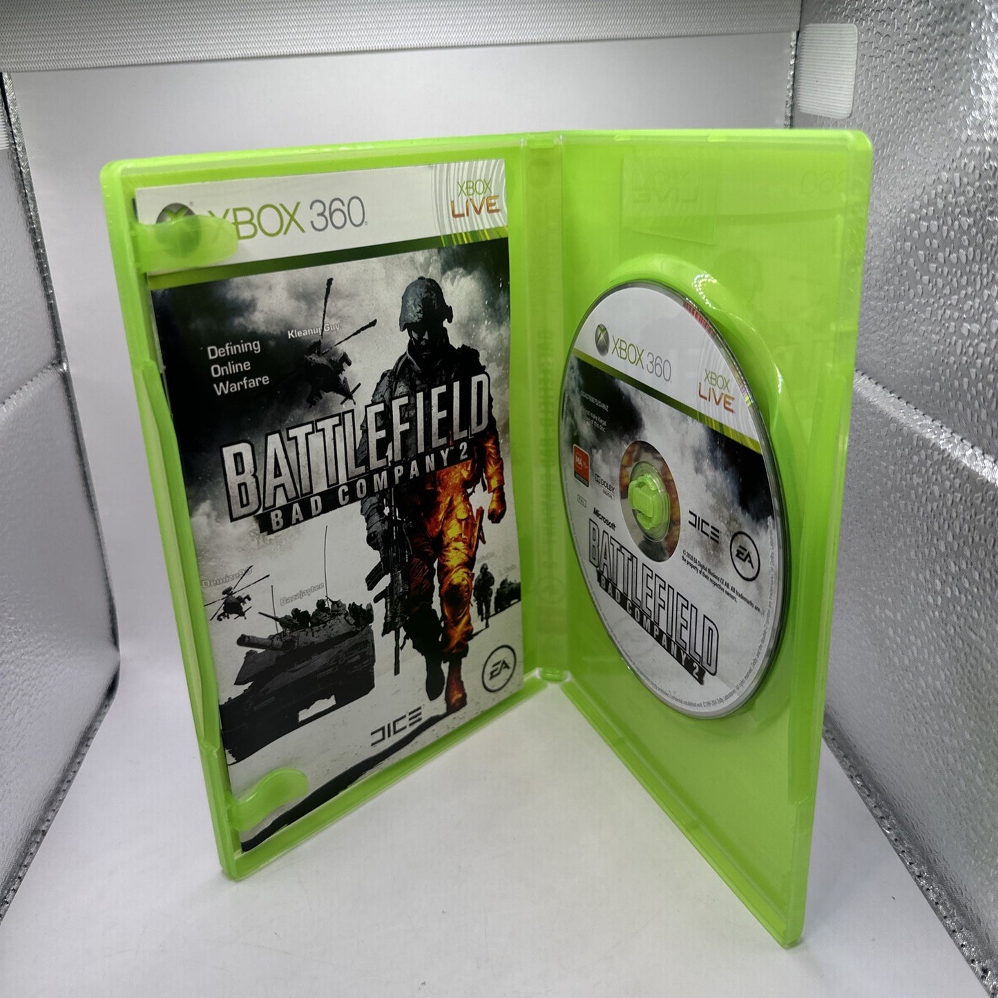 Battlefield: Bad Company 2 • Xbox Game + Manual (2010) PAL AUS • Complete • FPS