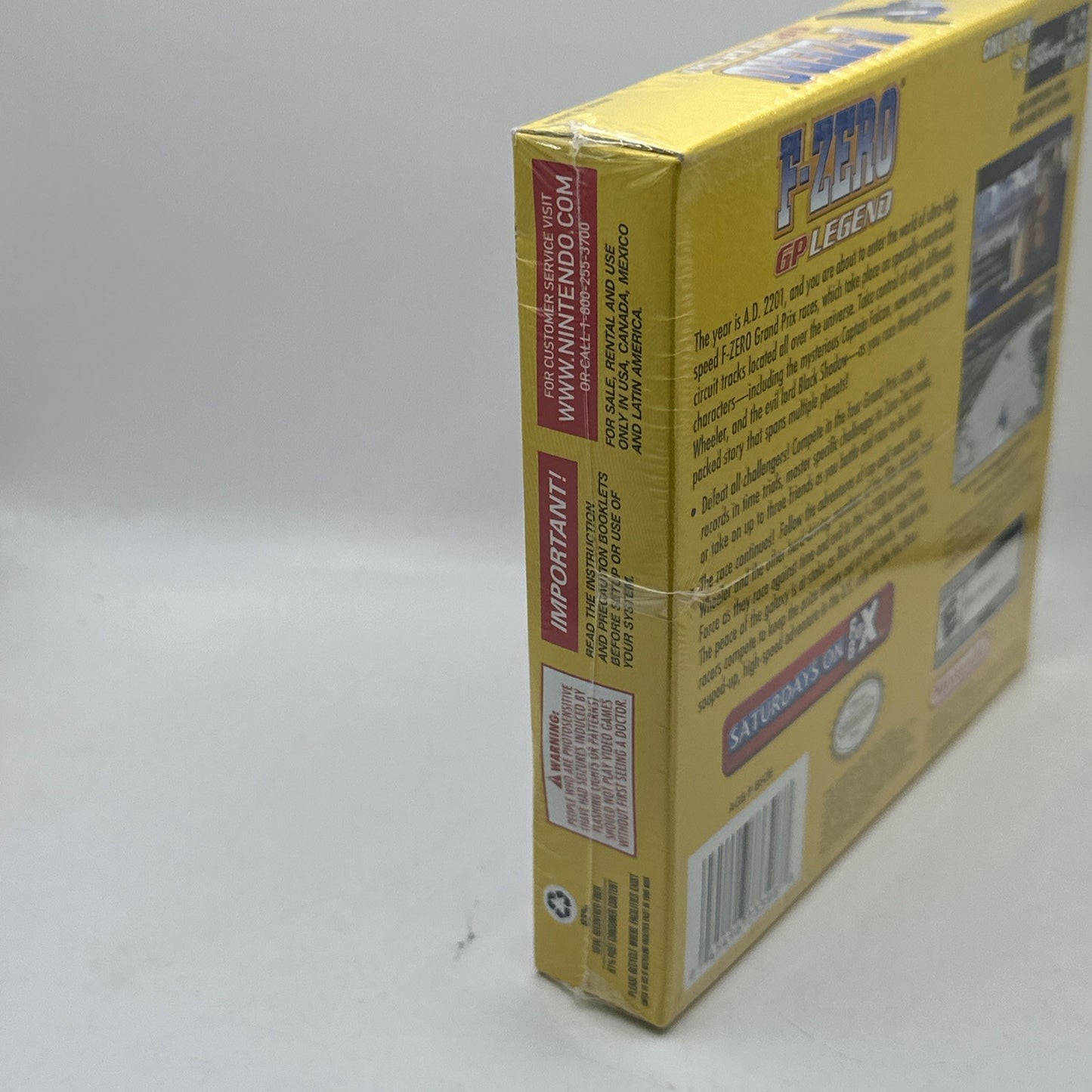 F-Zero: GP Legend • Nintendo Gameboy Advance GBA *BRAND NEW/SEALED* USA Import