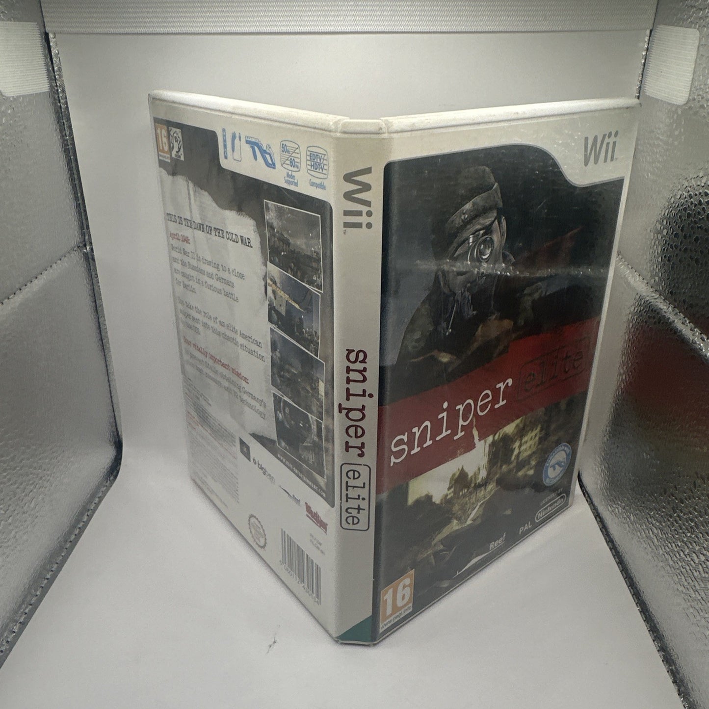 Sniper Elite • Nintendo Wii  Game + Manual (2009) PAL • Complete CIB • Shooter