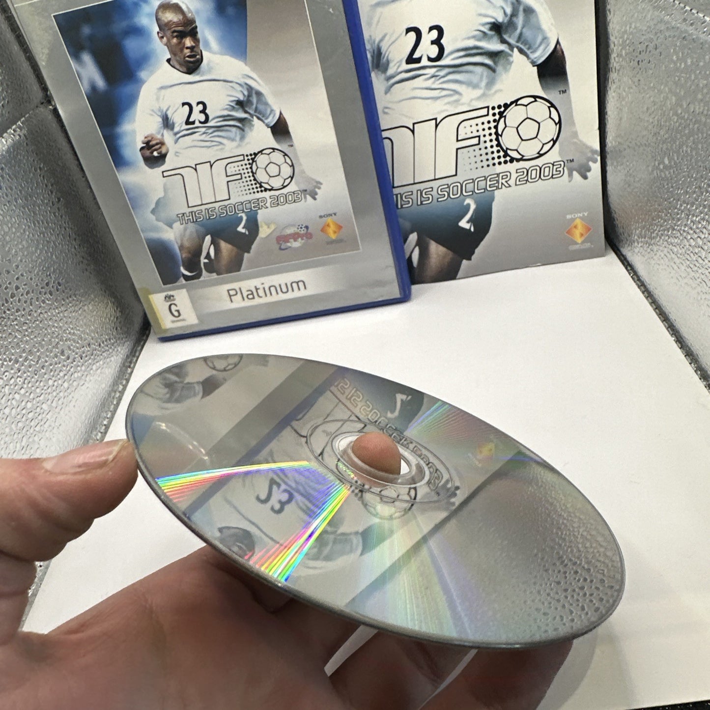 This Is Football 2003 • PlayStation 2 PS2 Game + Manual • Soccer 03 Games