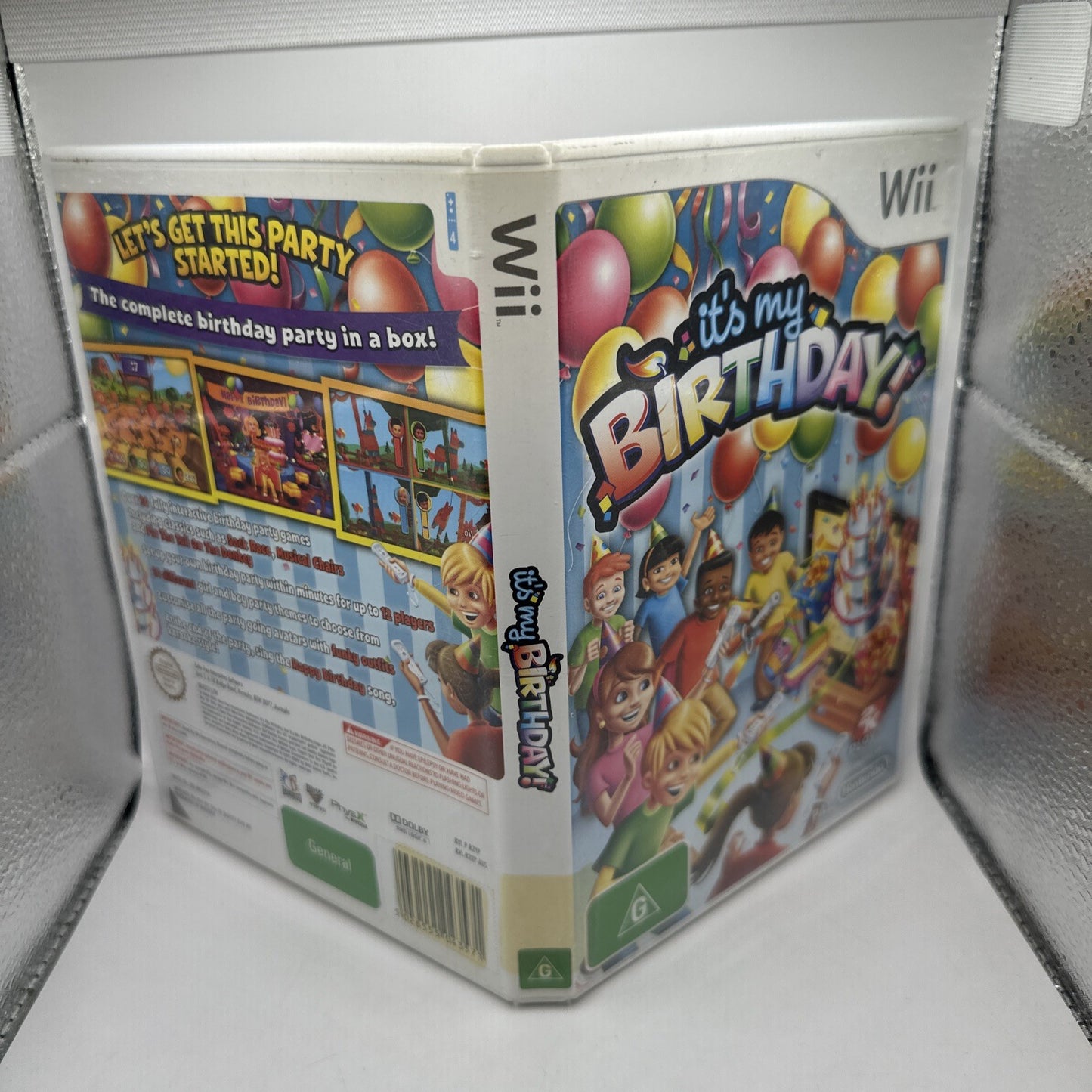 Its My Birthday! • Nintendo Wii Game + Manual (2009) PAL AUS • Complete CIB