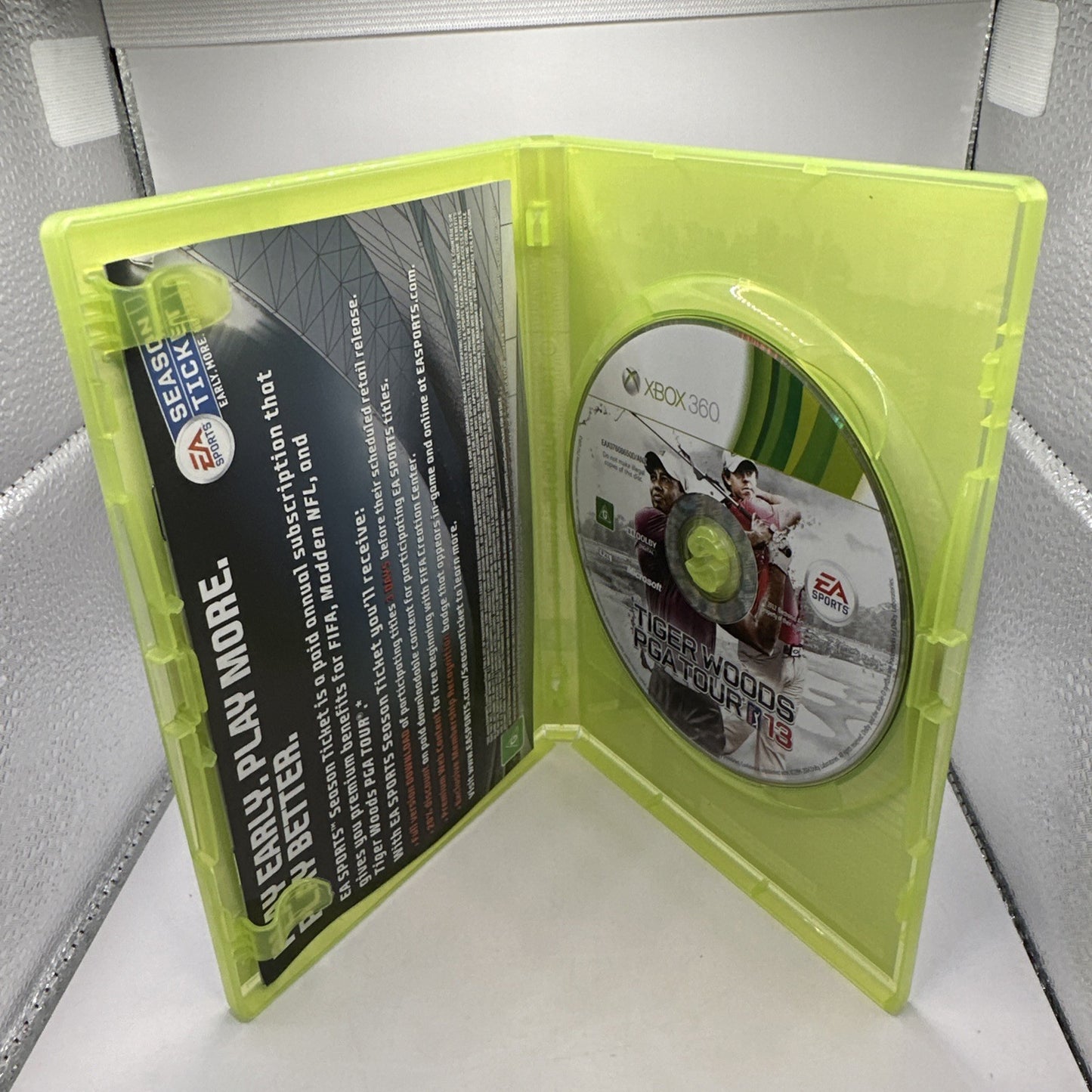 Tiger Woods PGA Tour 13 • Xbox 360 Game (2012) Complete CIB • 2013 Golf Masters