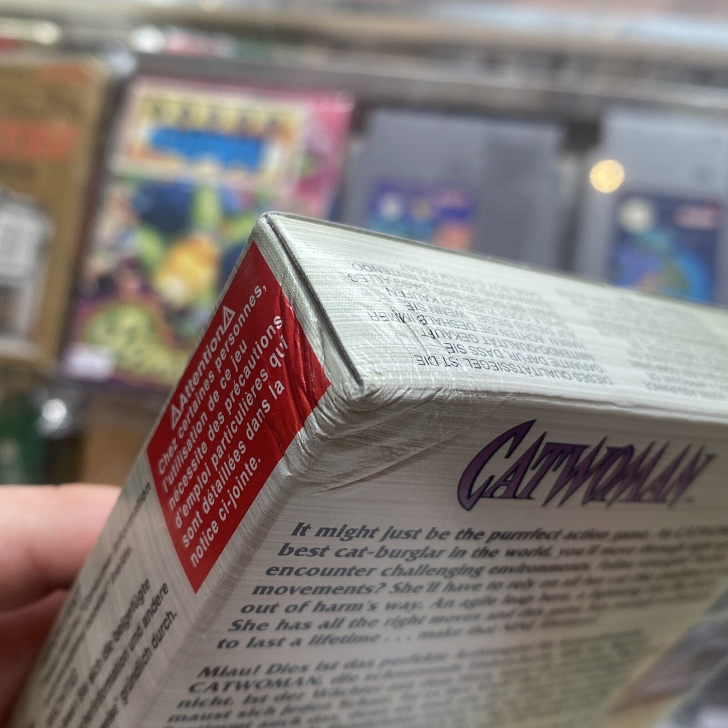 CatWoman Nintendo Game Boy Color Game In Box (1999) COMPLETE BOXED + Manual