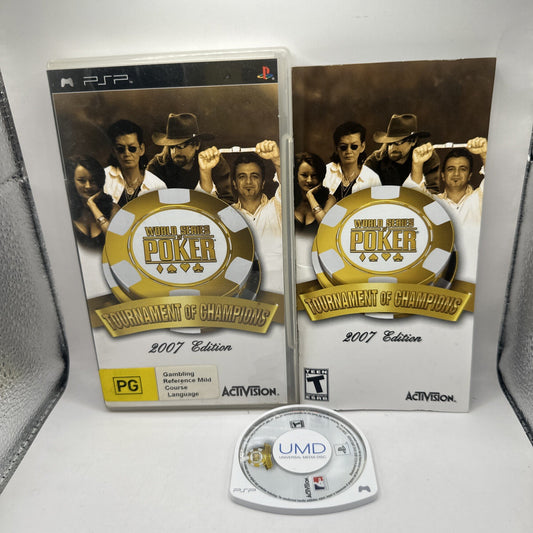 World Series of Poker Tournament of Champions 2007 Edition PlayStation PSP