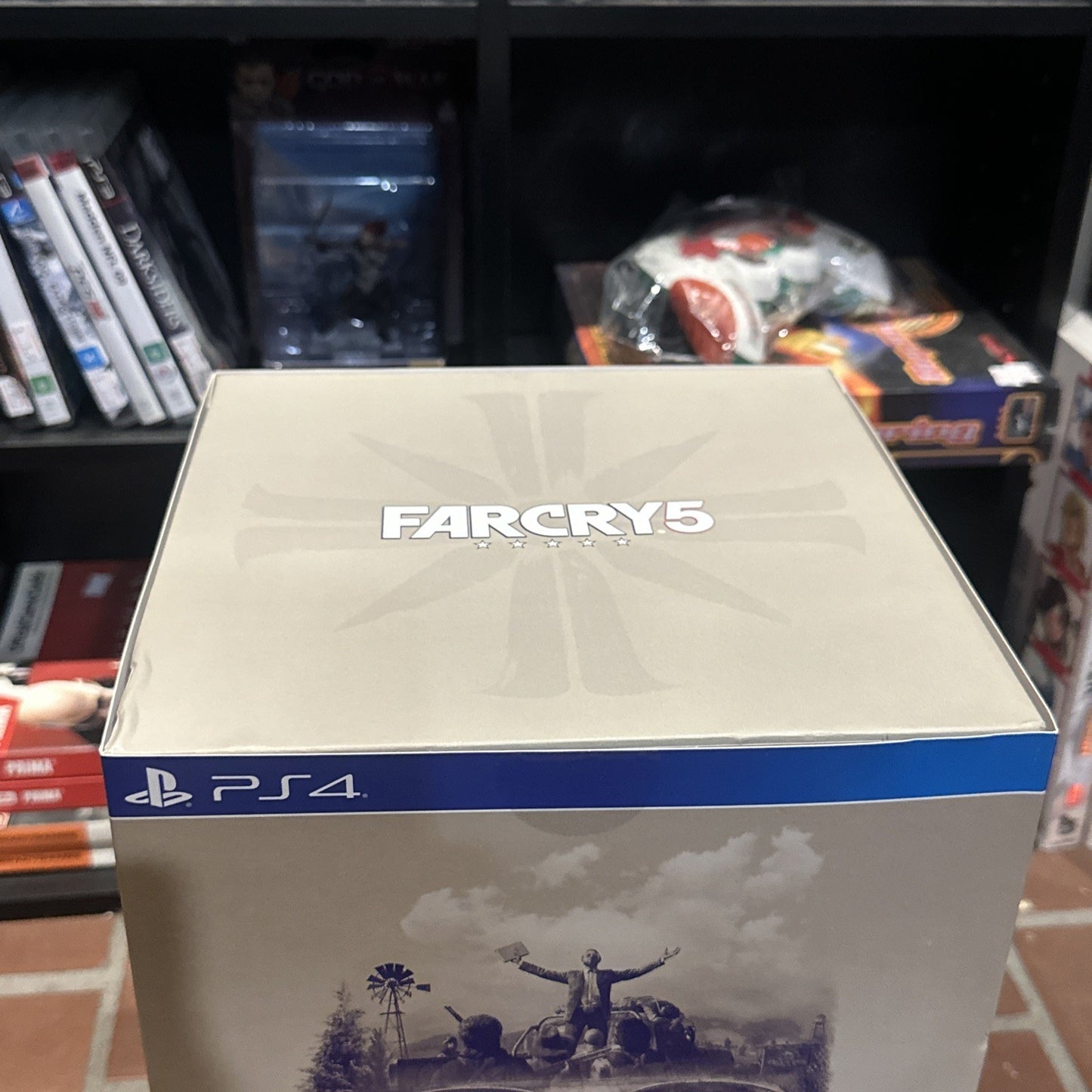 Far Cry 5 ‘The Father Edition’ • PlayStation 4 PS4 Game + Statue *Complete* AUS