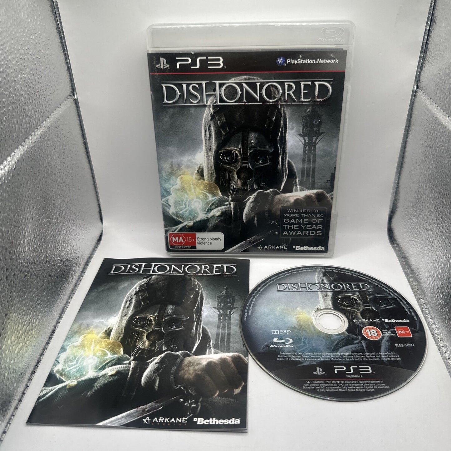 Dishonored PLAYSTATION 3 PS3 Game