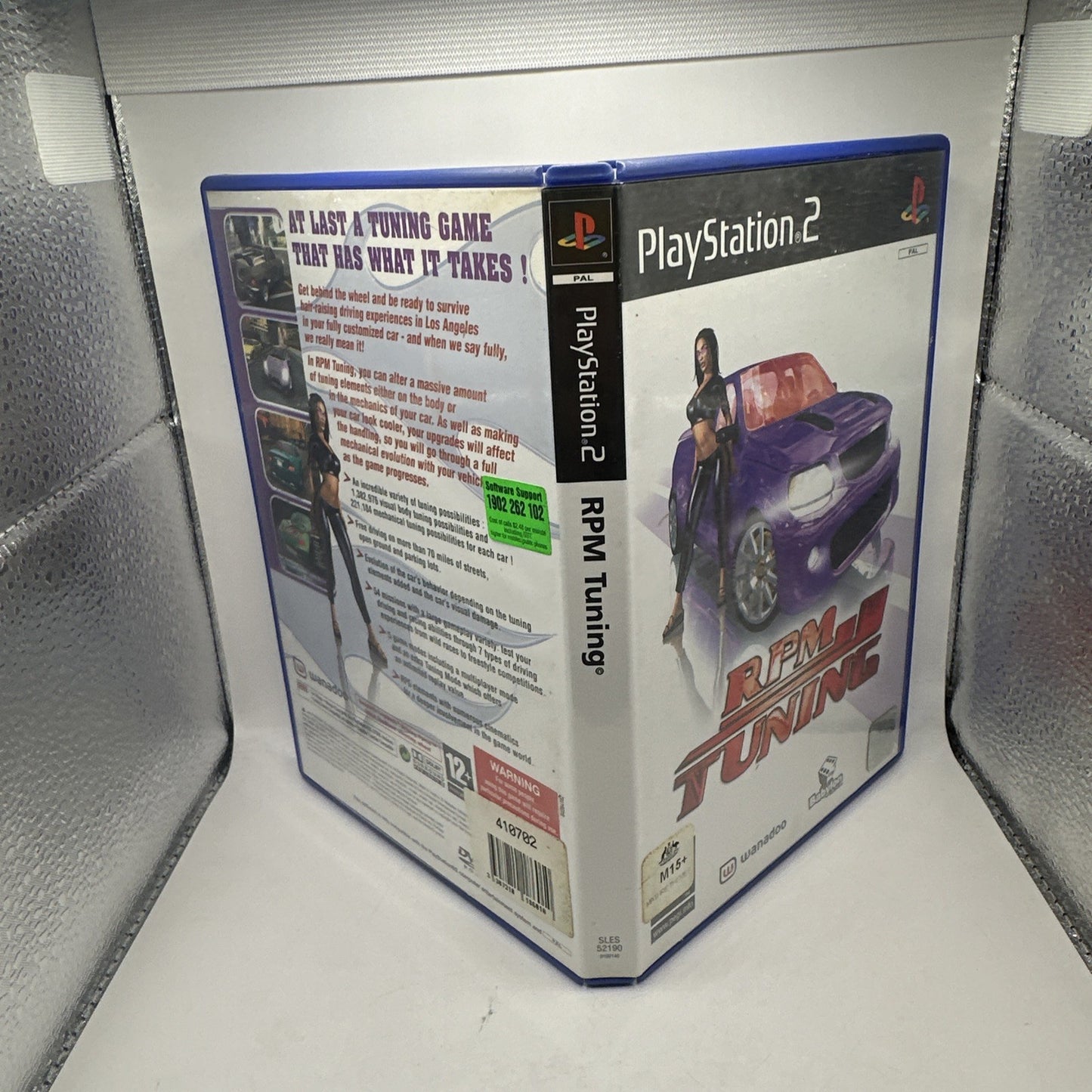 RPM Tuning • PlayStation 2 PS2 Game + Manual (2003) PAL Complete • Car Racing