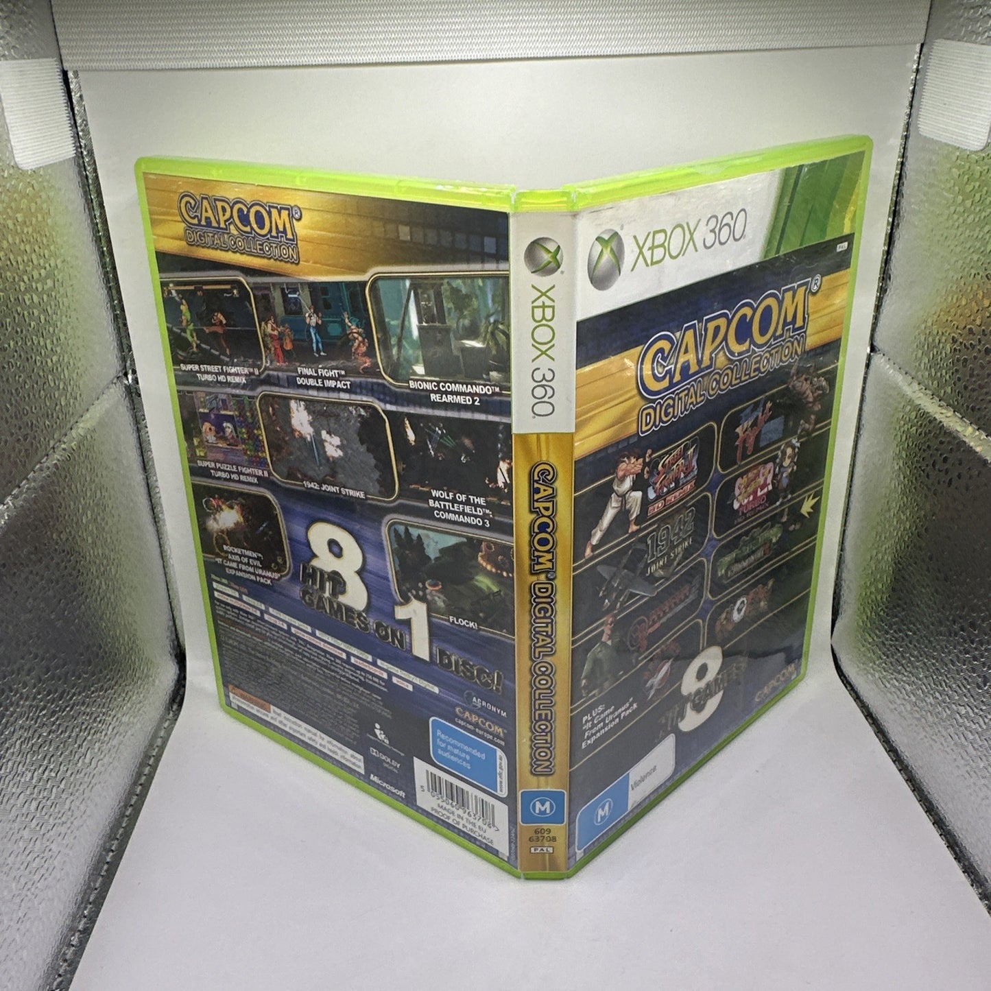 Capcom Digtal Collection • Xbox 360 Game + Manual (2012) AUS PAL • Complete CIB