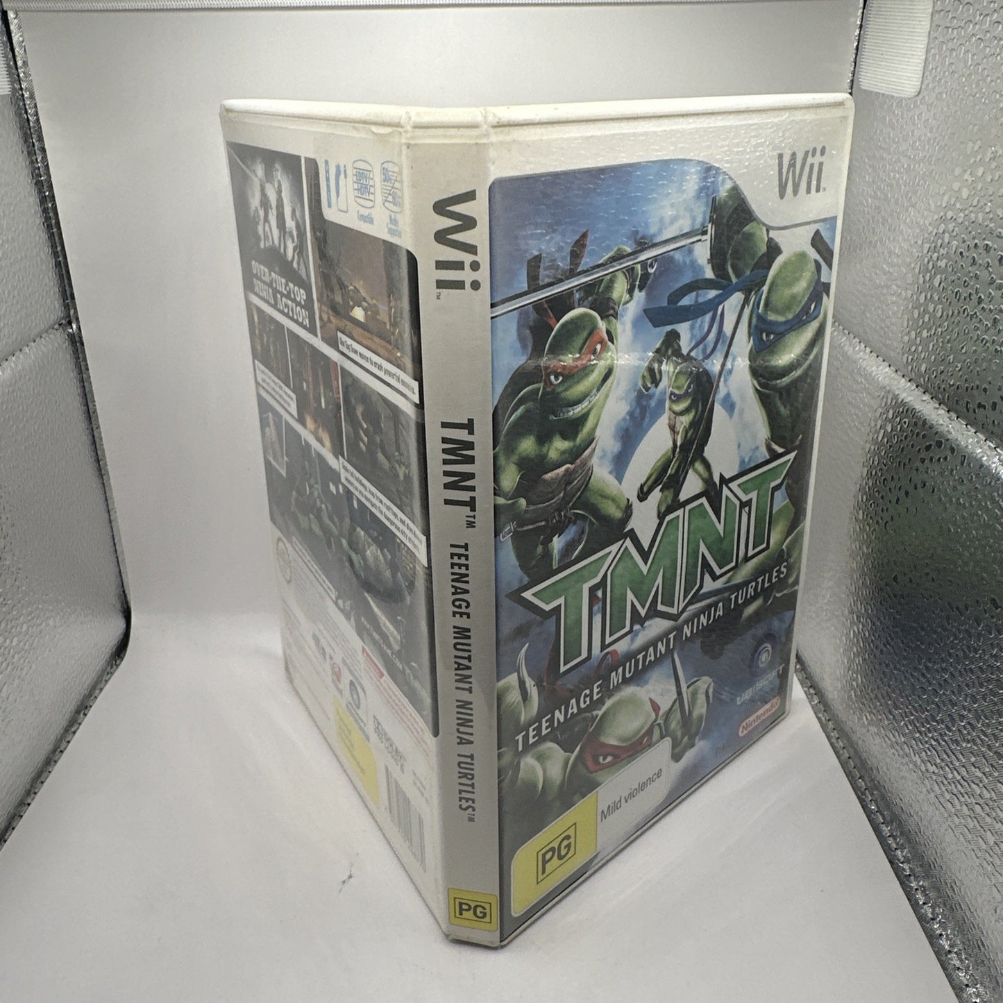 TMNT Teenage Mutant Ninja Turtles • Nintendo Wii Game + Manual (2007) PAL AUS