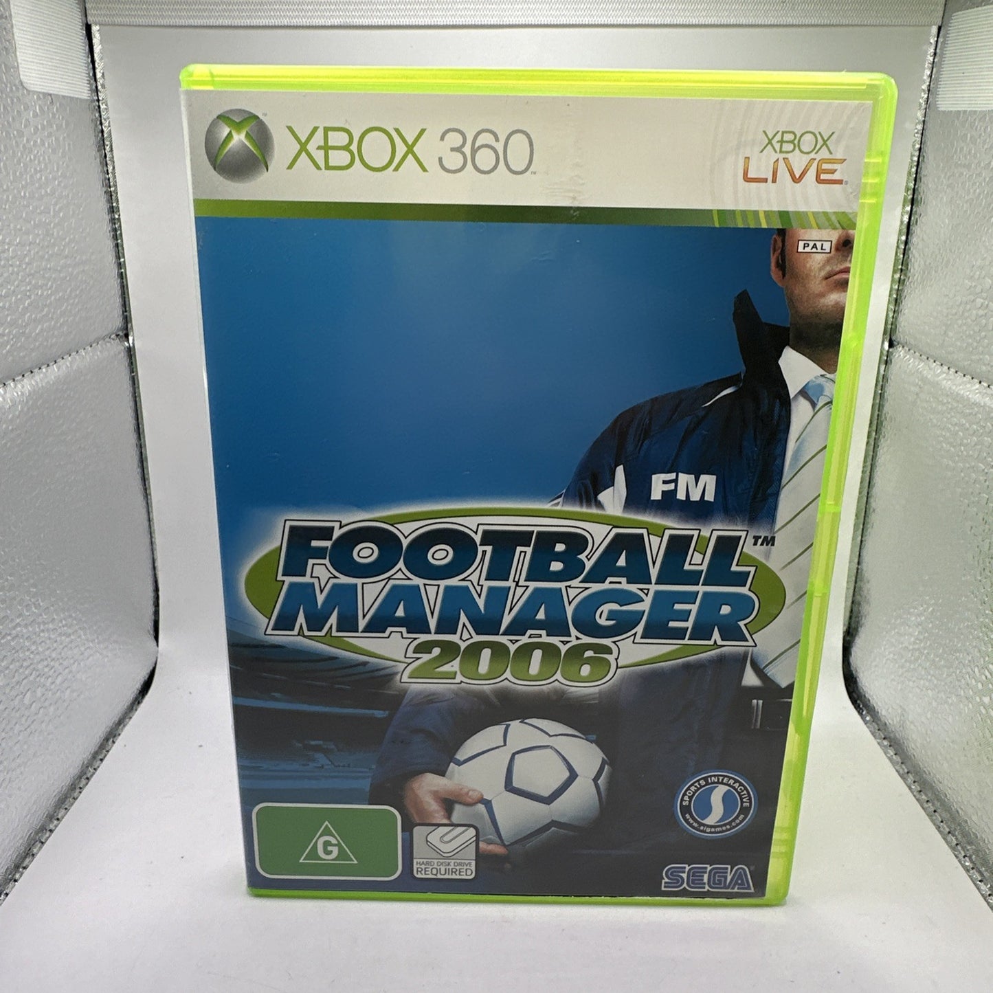 Football Manager 2006 • Xbox 360 Game • PAL AUS • SEGA