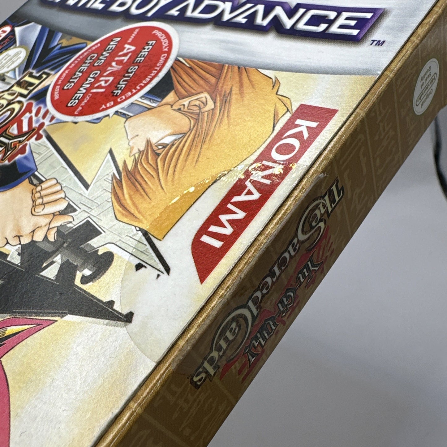 Yu-Gi-Oh The Sacred Cards • Nintendo Gameboy Advance GBA + Box + Manual • Boxed