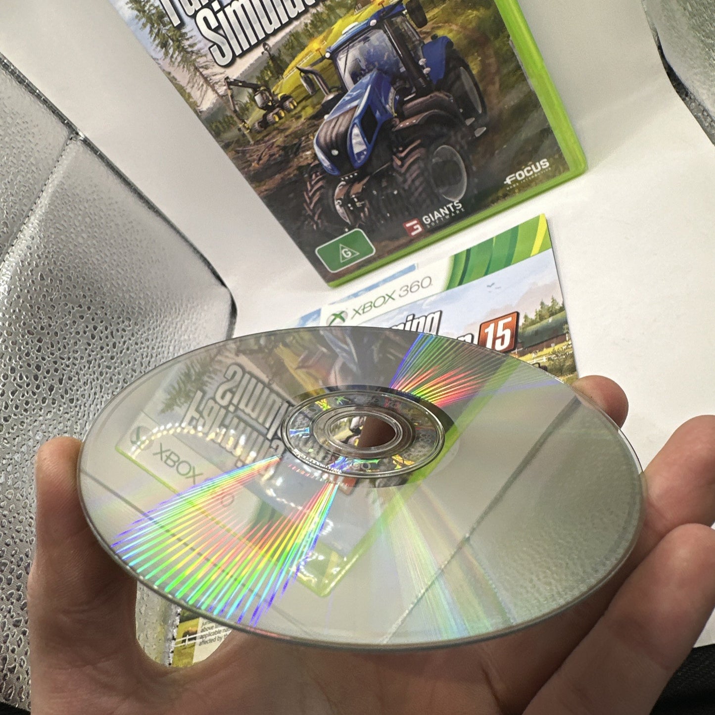 Farming Simulator 15 • Xbox 360 Game + Manual (2015) PAL Australian CIB Complete