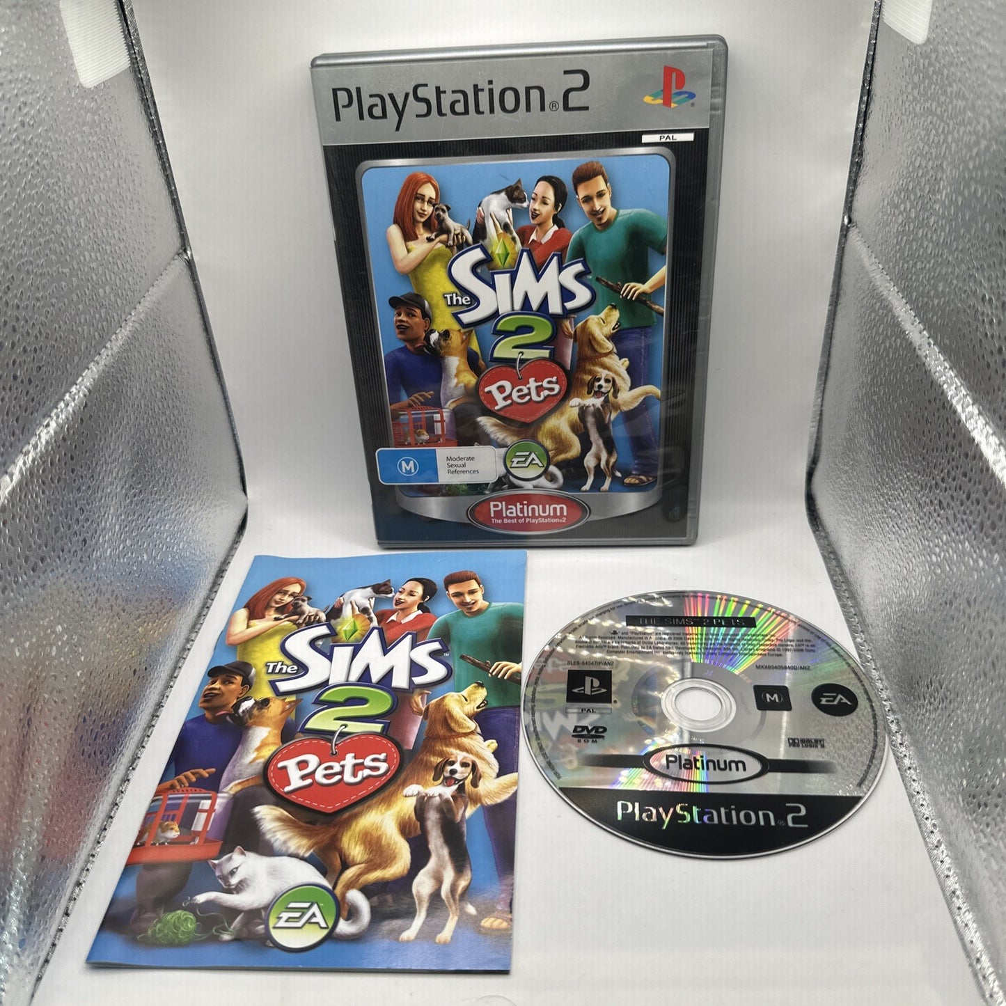 The Sims 2: Pets • PlayStation 2 PS2 Game + Manual (2006) PAL AUS • Complete CIB