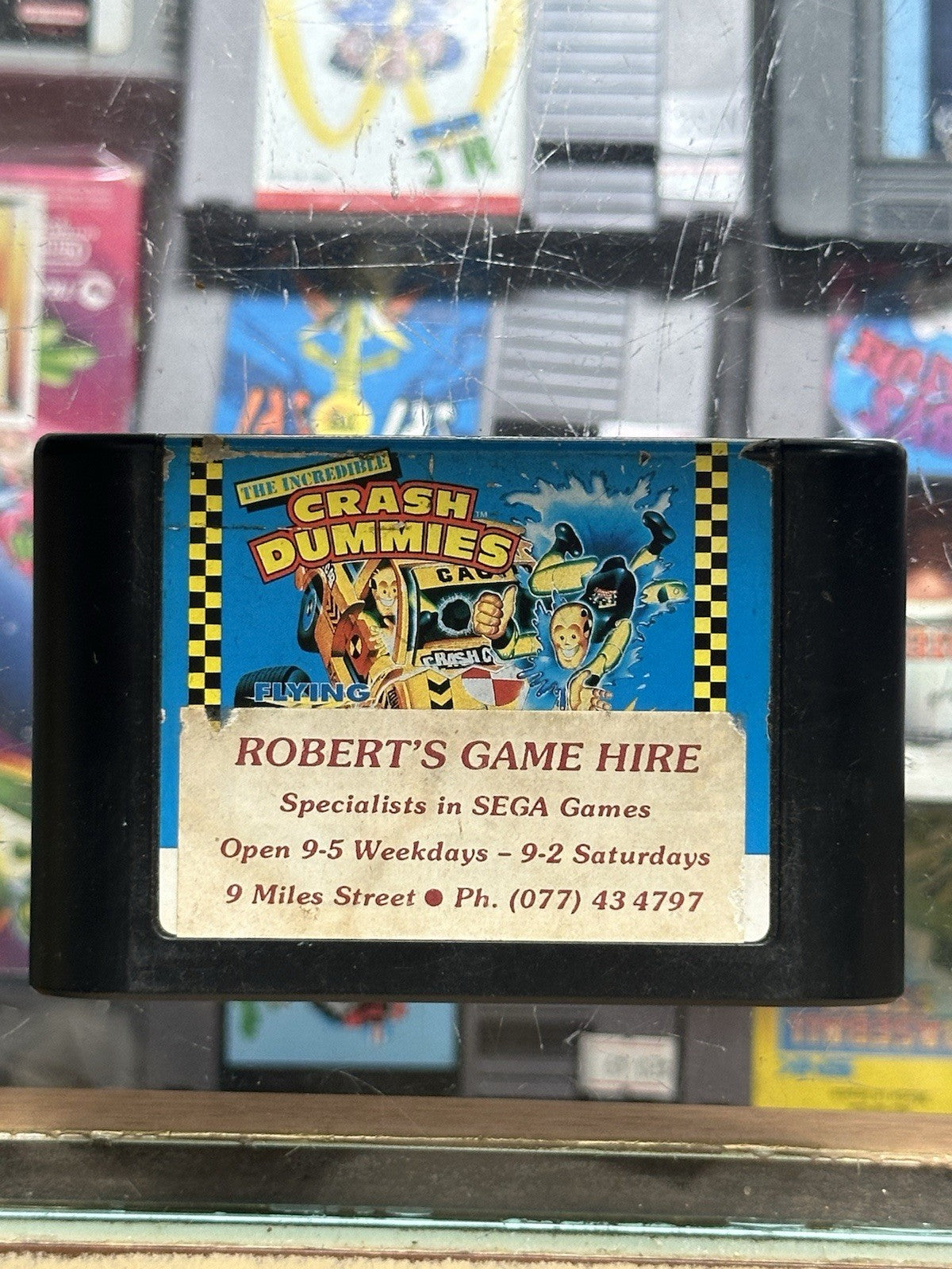 The Incredible Crash Dummies • SEGA Mega Drive Game (1993) Cartridge Only • PAL