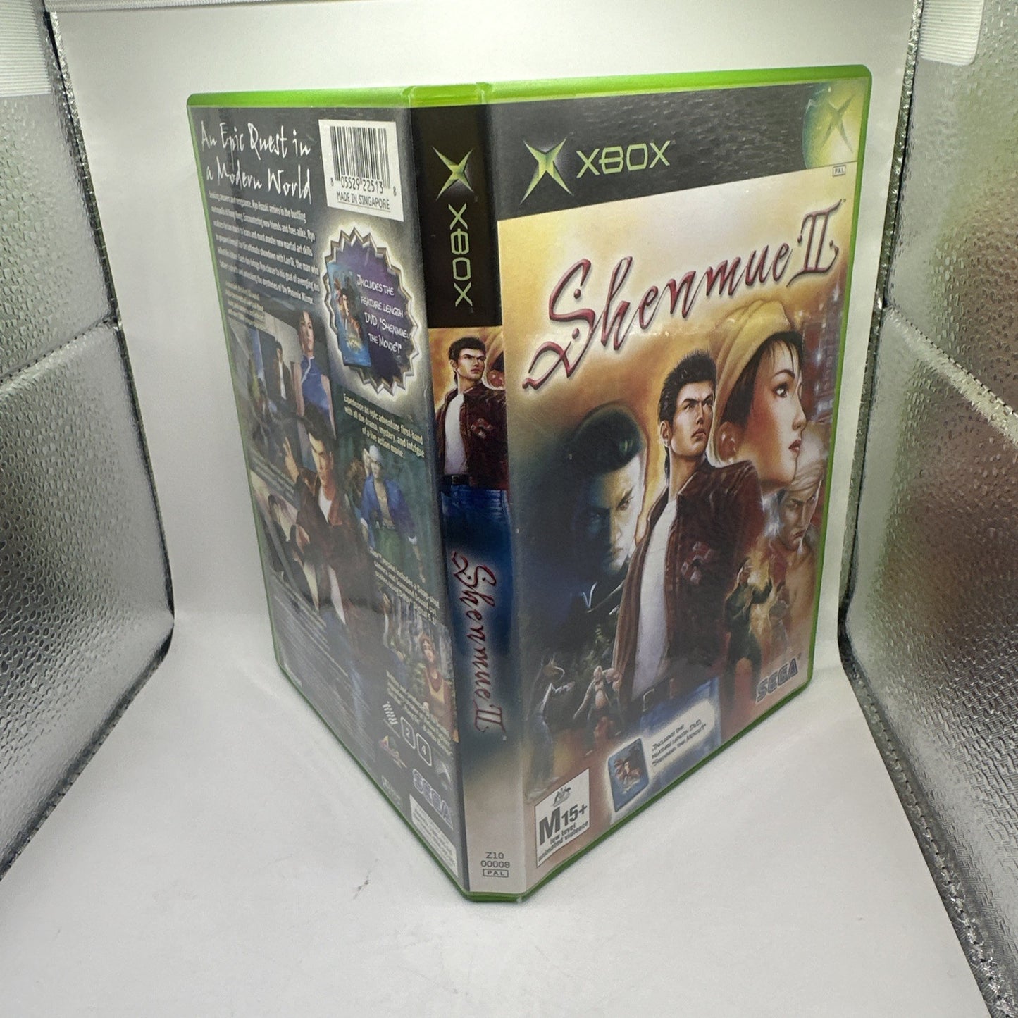 Shenmue II • Xbox Original Game + Bonus Movie Disc (2001) PAL AUS • SEGA