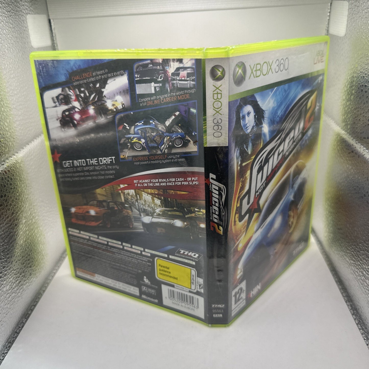 Juiced 2: Hot Import Nights • Xbox 360 Game + Manual (2007) PAL • Car Racing THQ