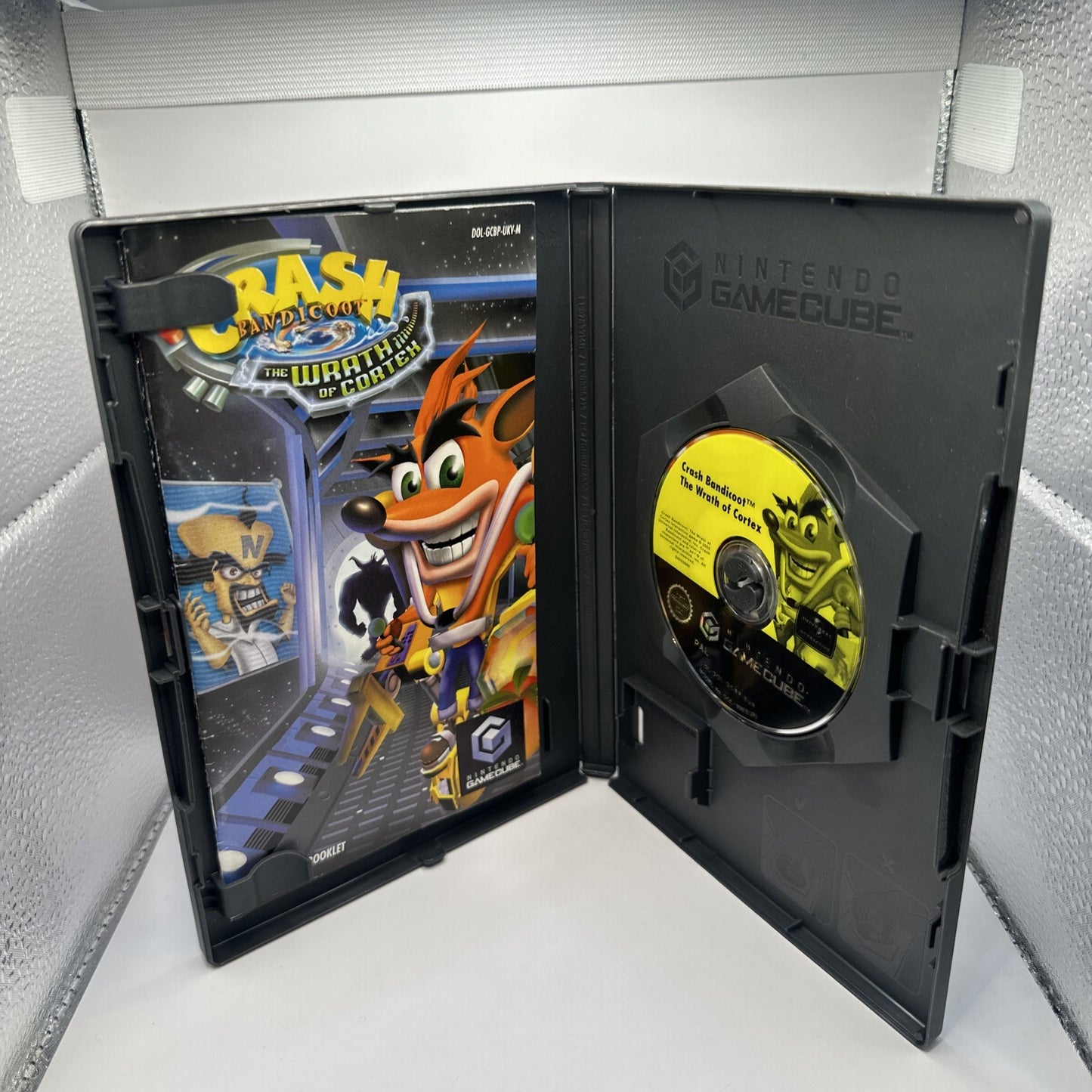 Crash Bandicoot The Wrath Of Cortex • Nintendo GameCube Game + Manual (2002) PAL