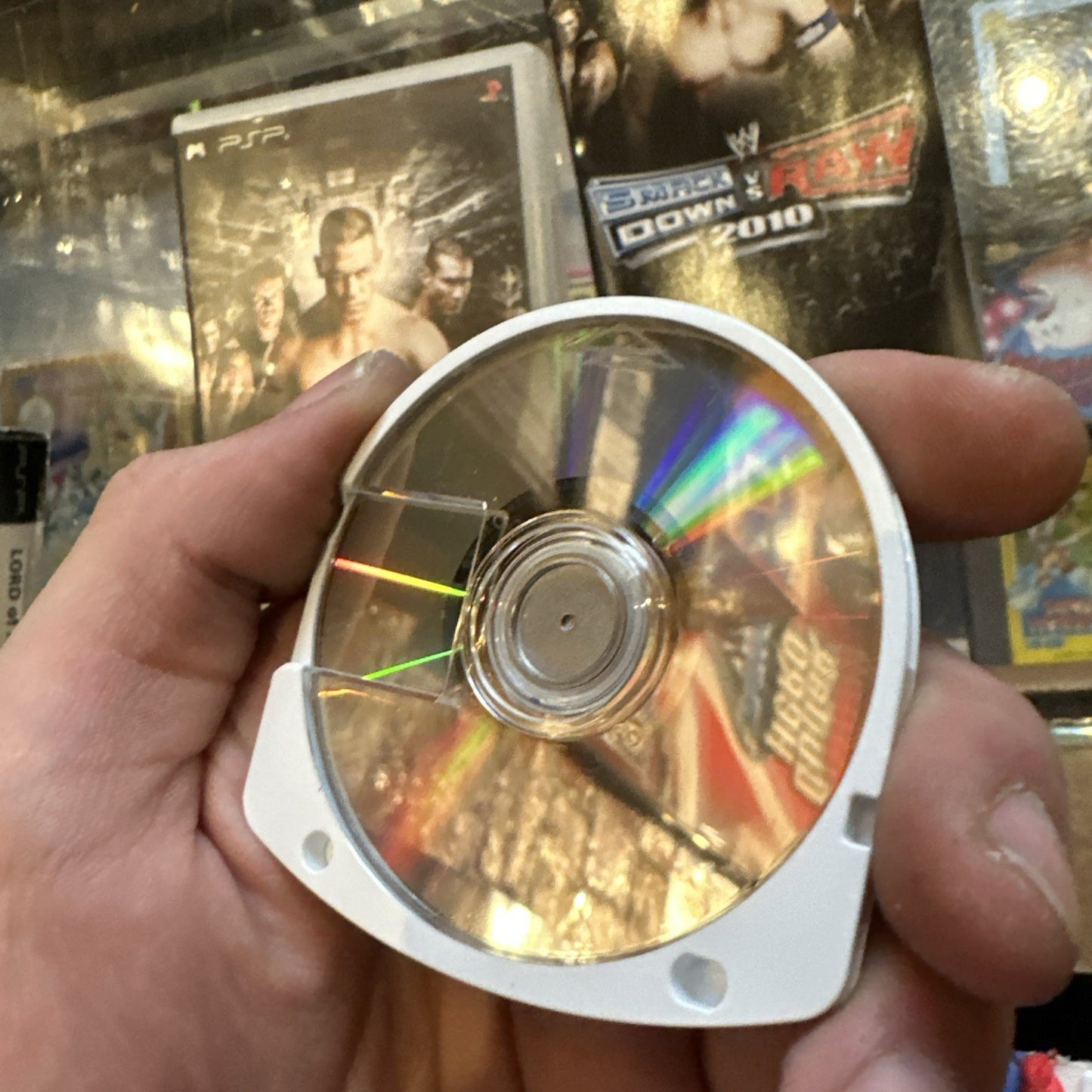 WWE SmackDown vs Raw 2010 • PSP Playstation Portable Game + Manual • REGION FREE