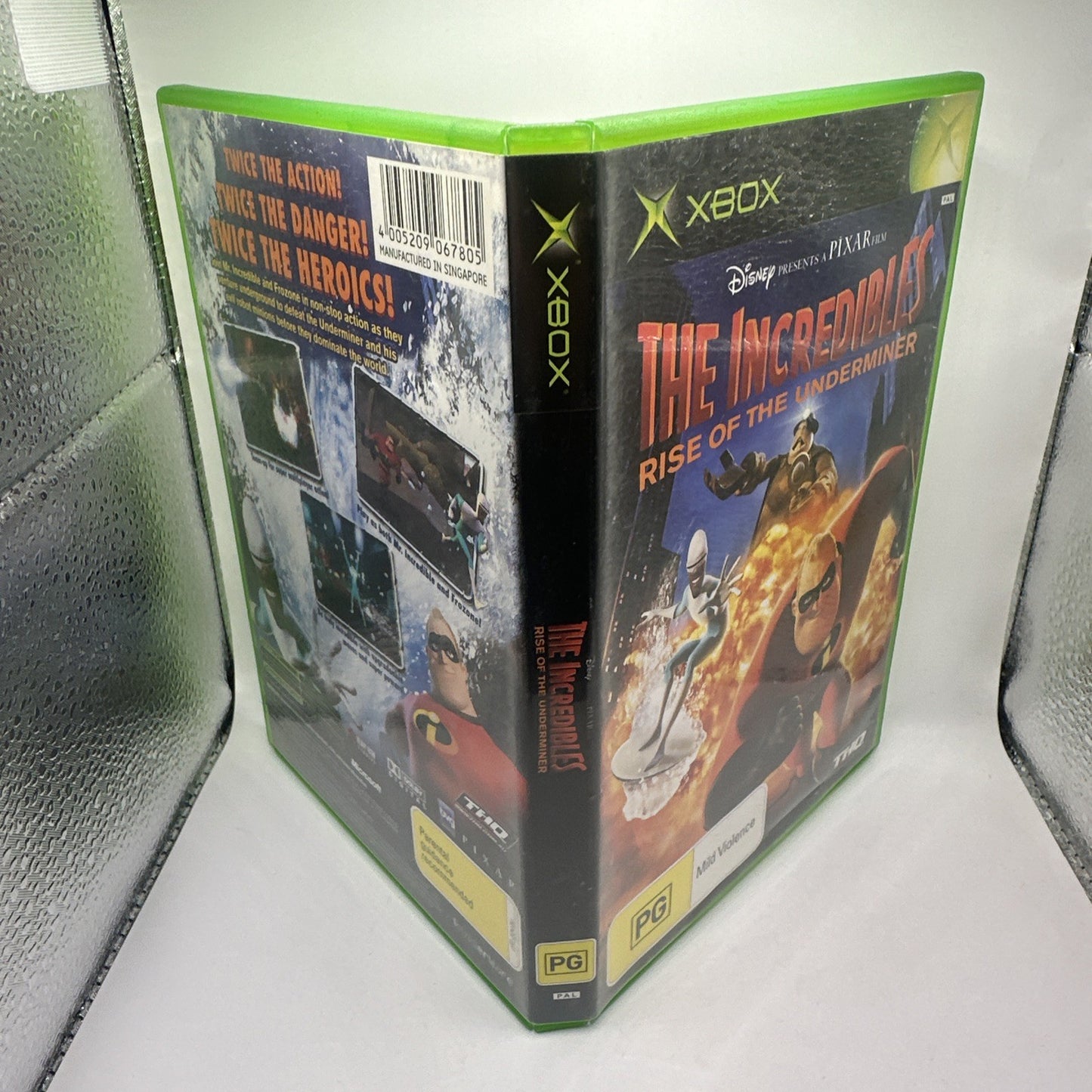 The Incredibles Rise Of The Underminer • Xbox Original Game (2004) PAL AUS • THQ
