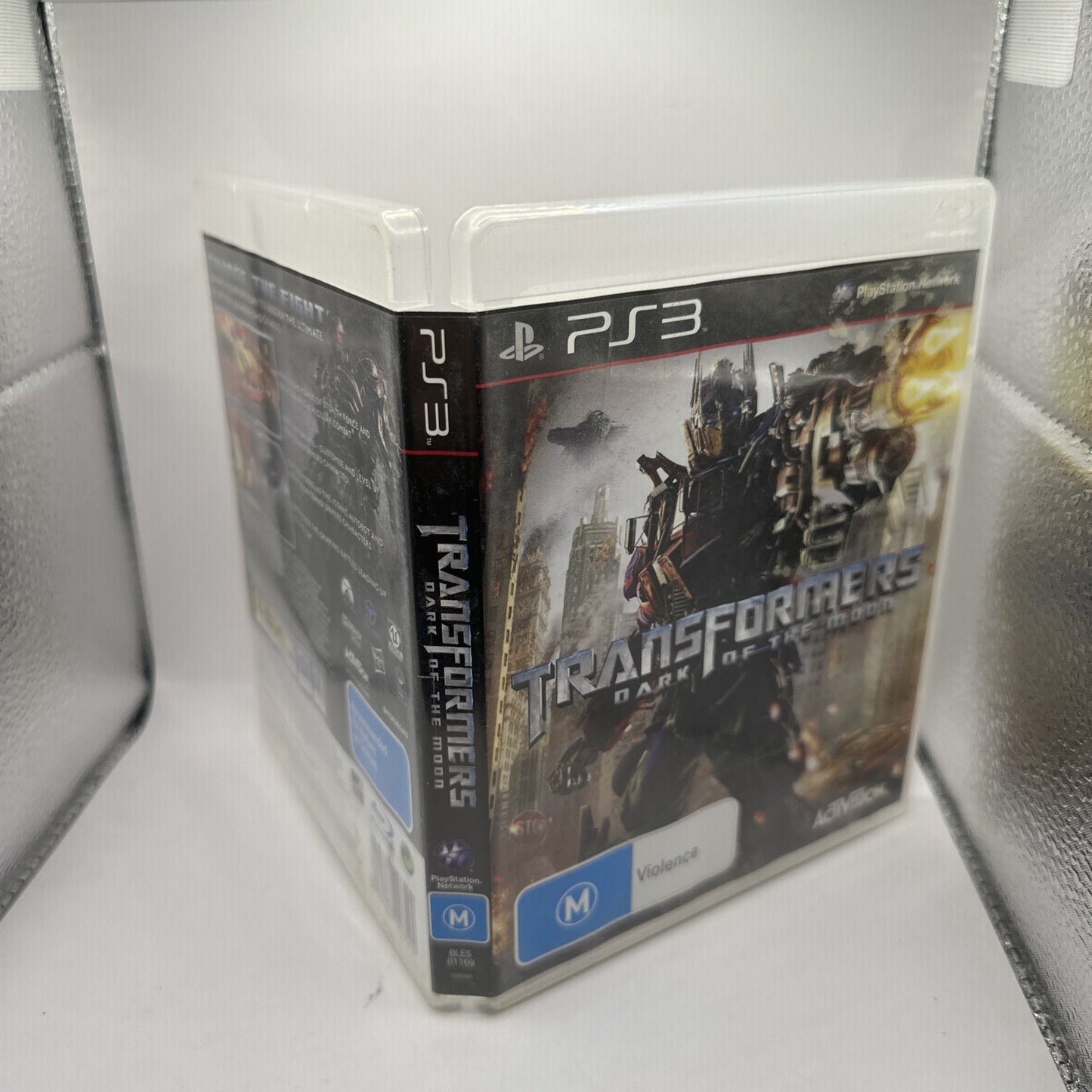 Transformers: Dark of the Moon • PlayStation 3 PS3 Game + Manual (2010) Complete