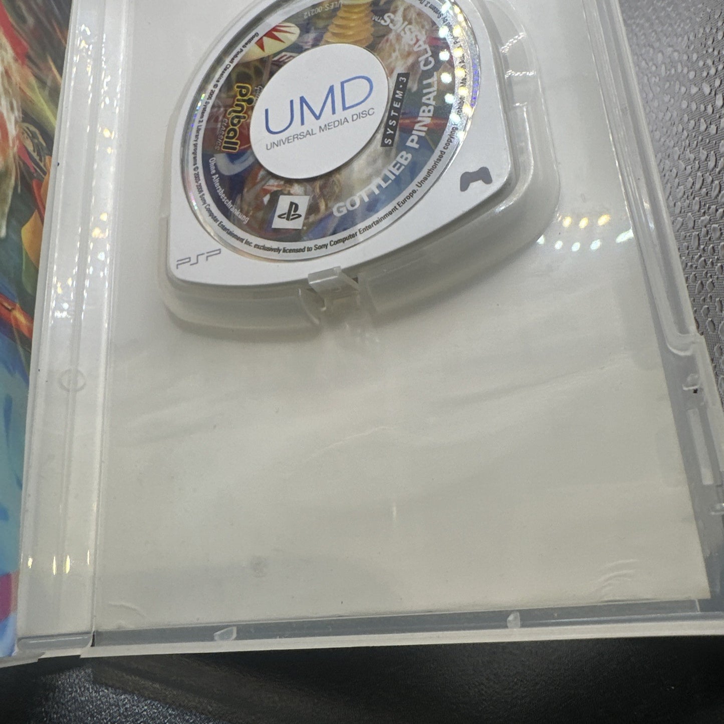 Gottlieb Pinball Classics • PlayStation Portable PSP Game + Manual Complete 2006