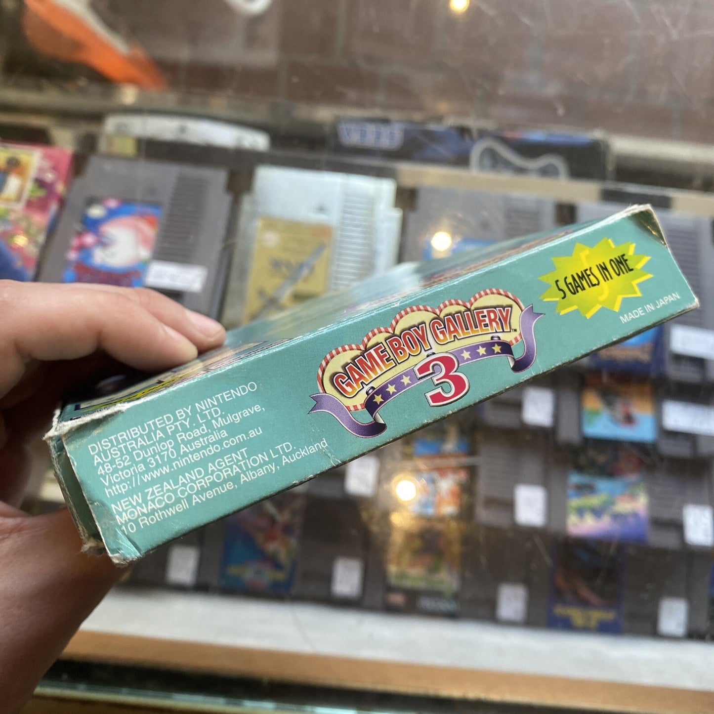 Game Boy Gallery 3 Gameboy Color Game • COMPLETE • (1998) PAL Boxed Game & Watch