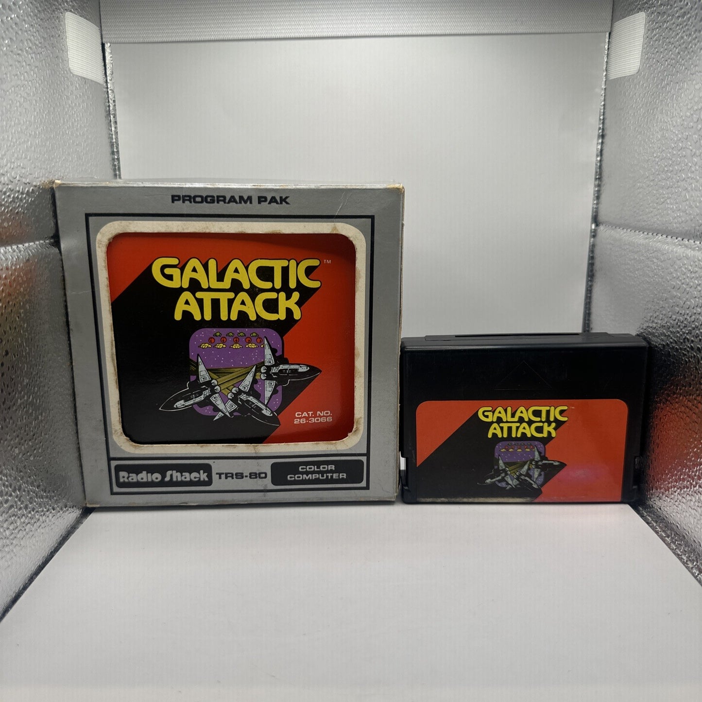 Galactic Attack • Tandy Radio Shack TRS-80 Game + Manual PAL AUS Complete Boxed