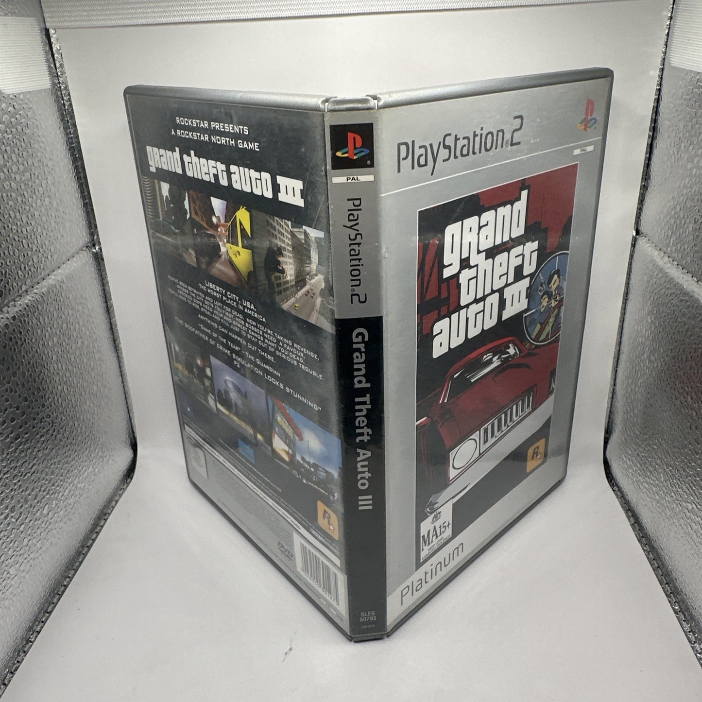Grand Theft Auto III • PlayStation 2 PS2 + Manual (2001) PAL AUS Complete GTA 3
