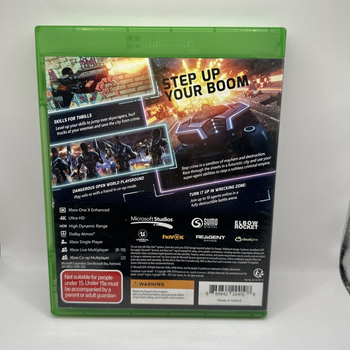Crackdown 3 • Xbox One Game (2019) AUS PAL • Tested/Working!