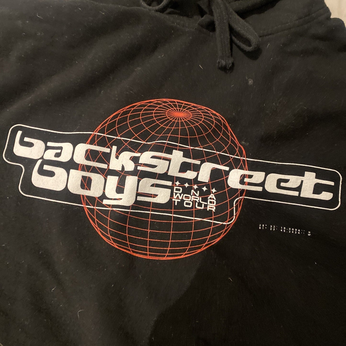 BACKSTREET BOYS DNA WORLD TOUR 2022 Hoodie Sweater Size XL