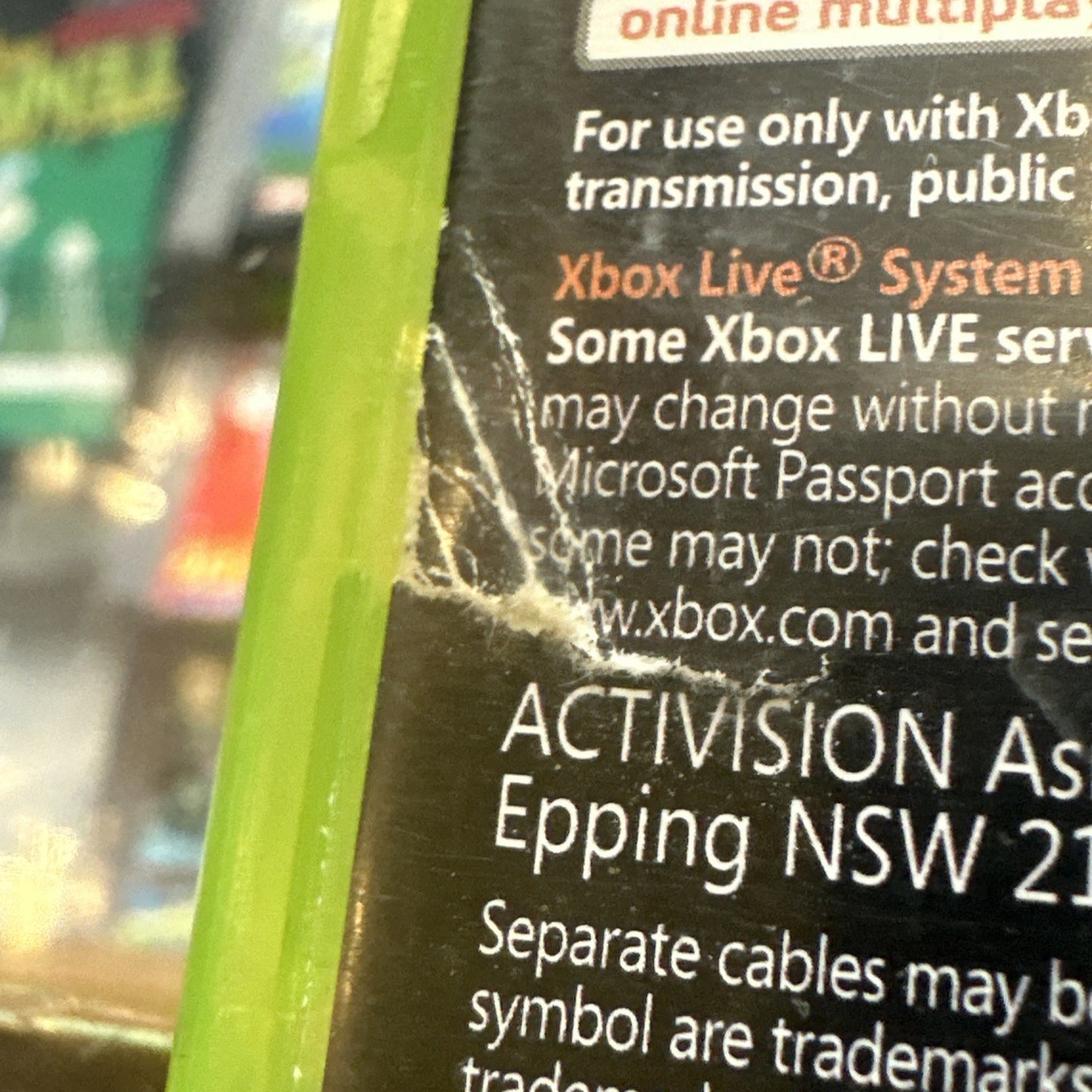 Soldier of Fortune Payback • Xbox 360 Game + Manual (2007) AUS PAL • Australian